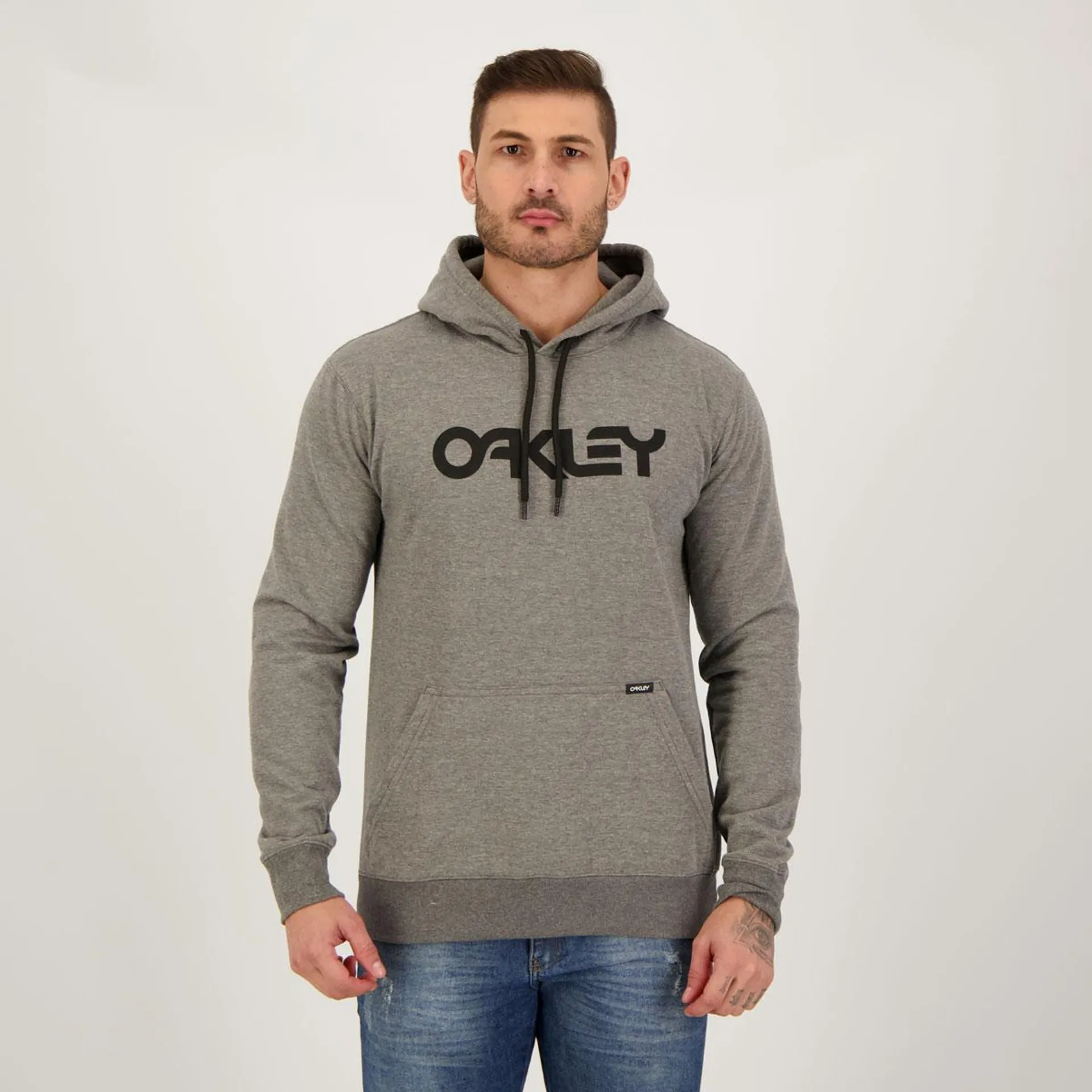 Moletom Oakley B1B Po Hoodie Cinza