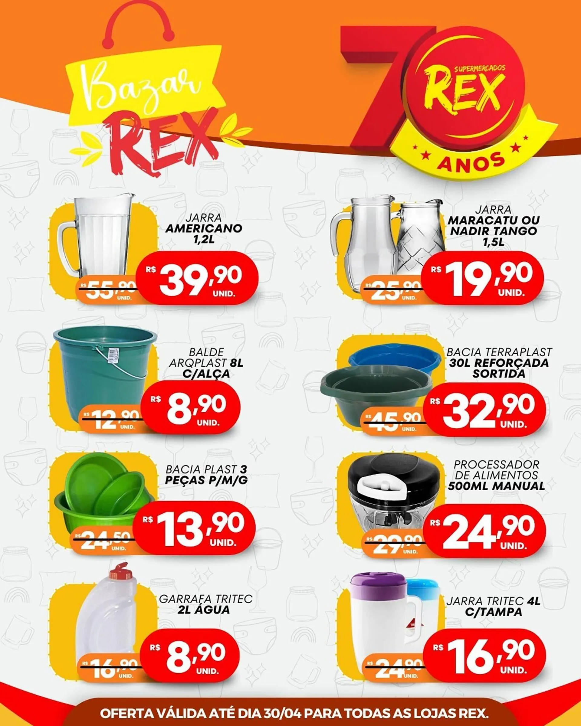 Encarte de Catálogo Supermercados Rex 28 de março até 30 de março 2025 - Pagina 2