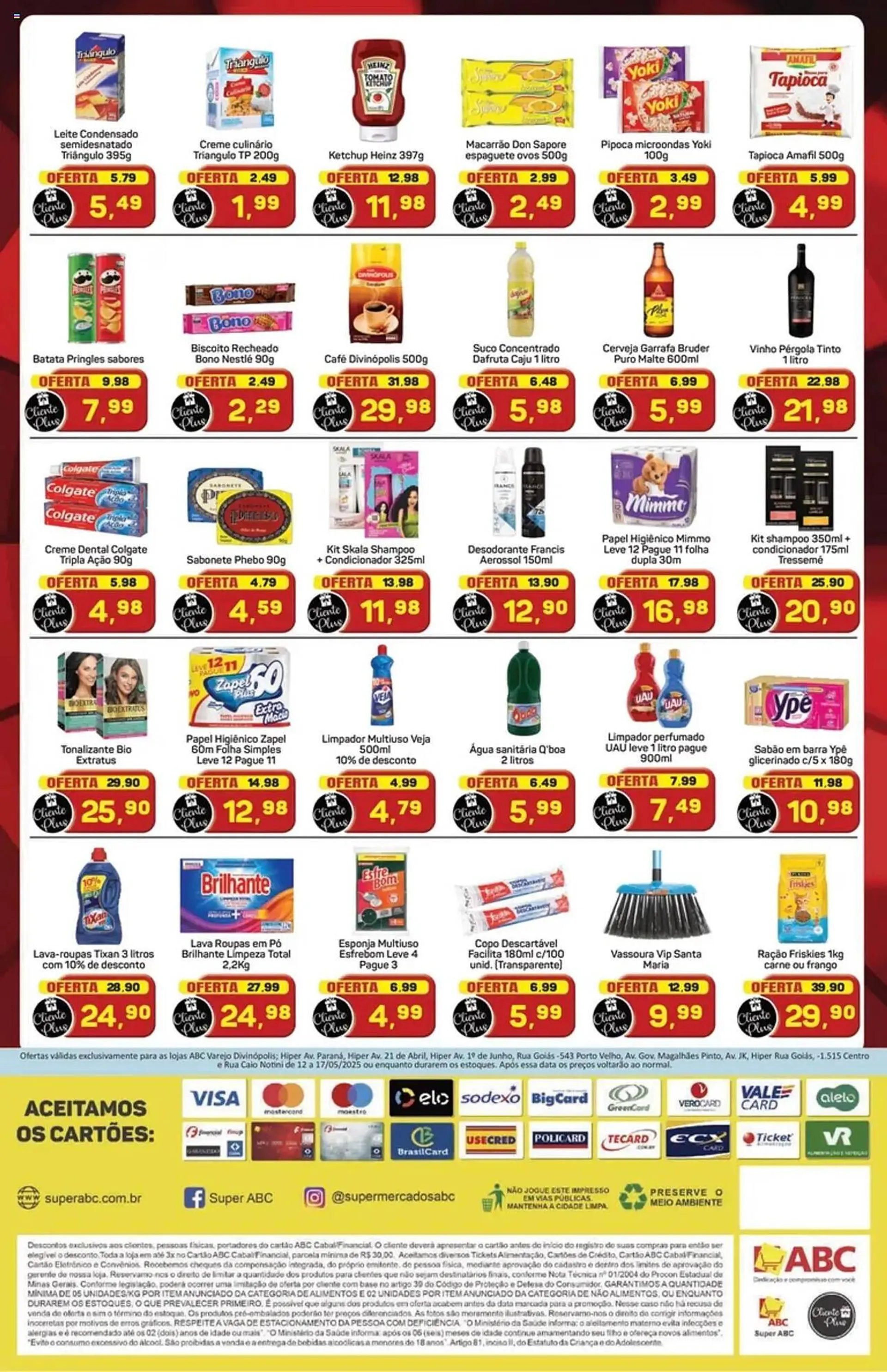 Encarte de Catálogo Supermercados ABC 12 de maio até 18 de maio 2025 - Pagina 2