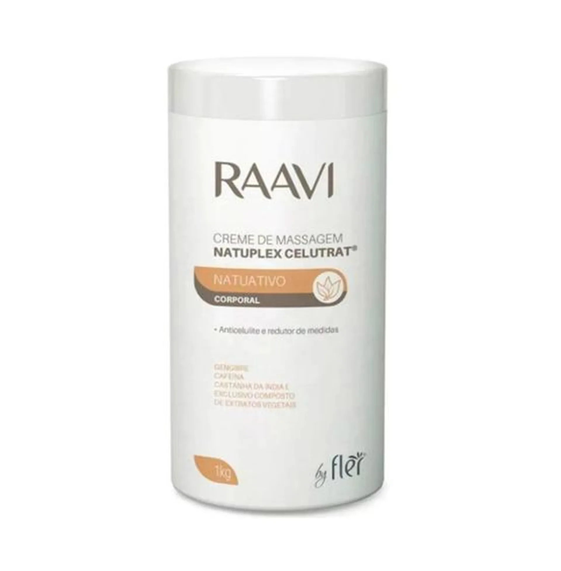 Creme Massagem Raavi Natuplex 1kg