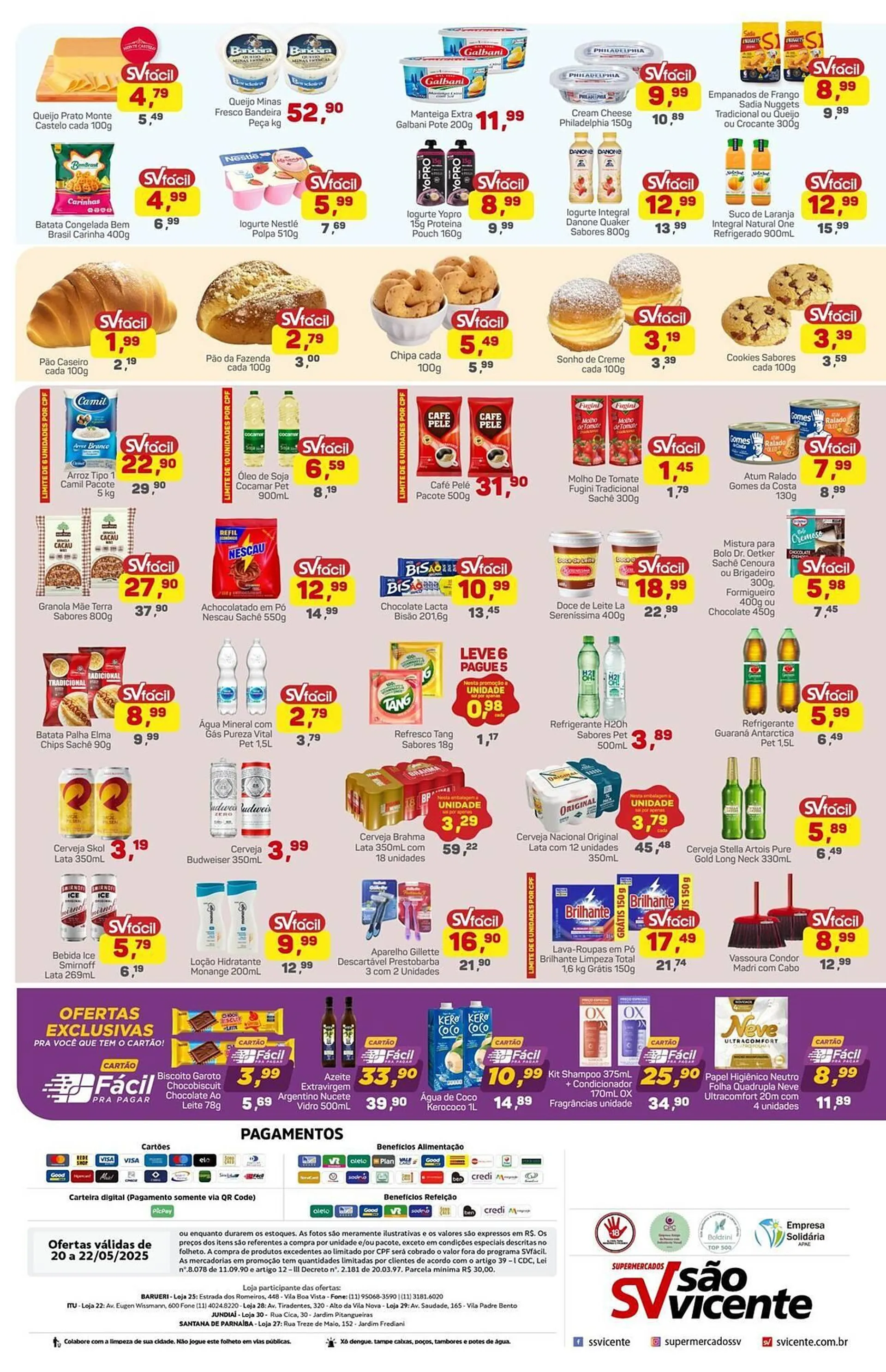 Encarte de Catálogo Supermercados São Vicente 20 de maio até 22 de maio 2025 - Pagina 2
