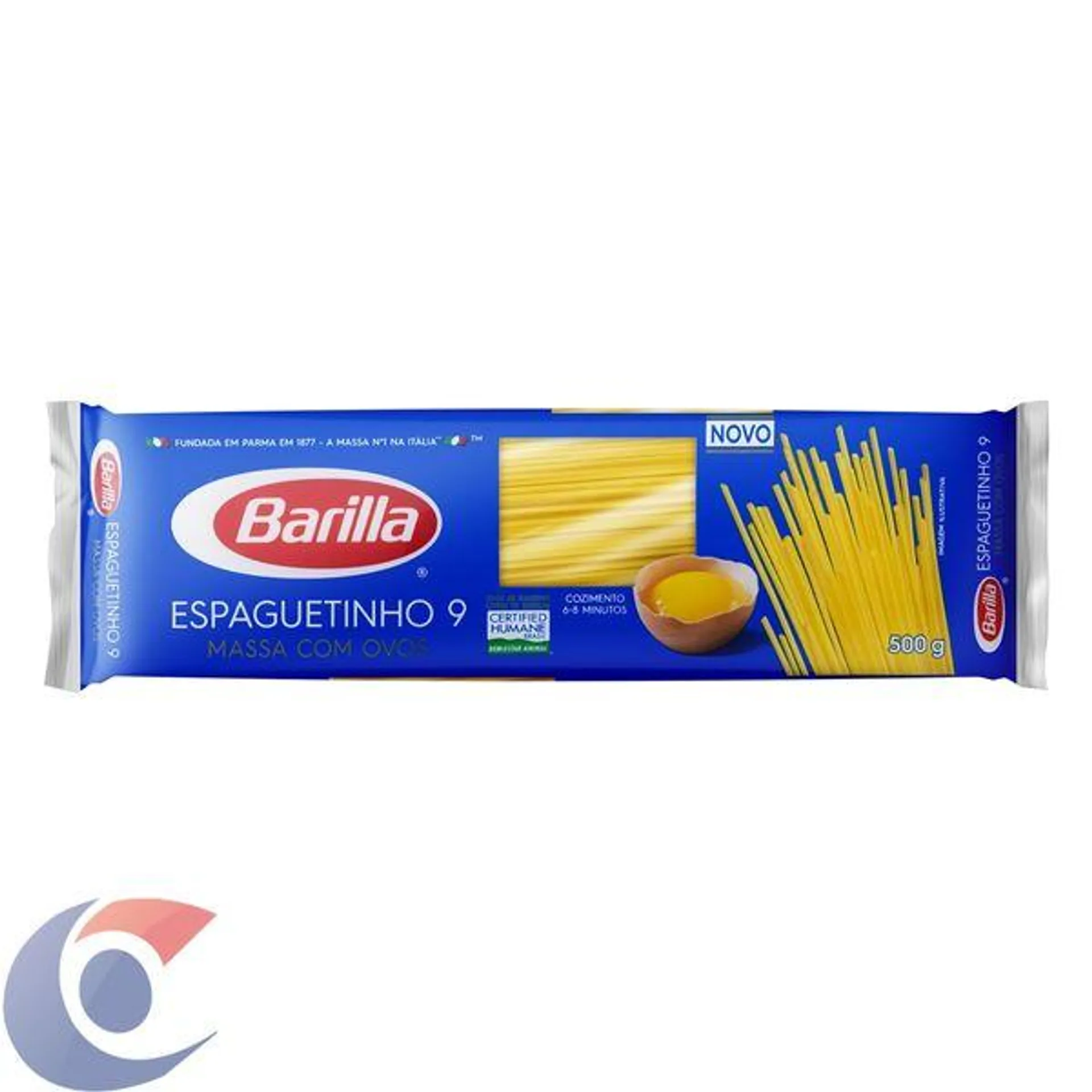 Macarrão Espaguetinho N9 Com Ovos Barilla 500g