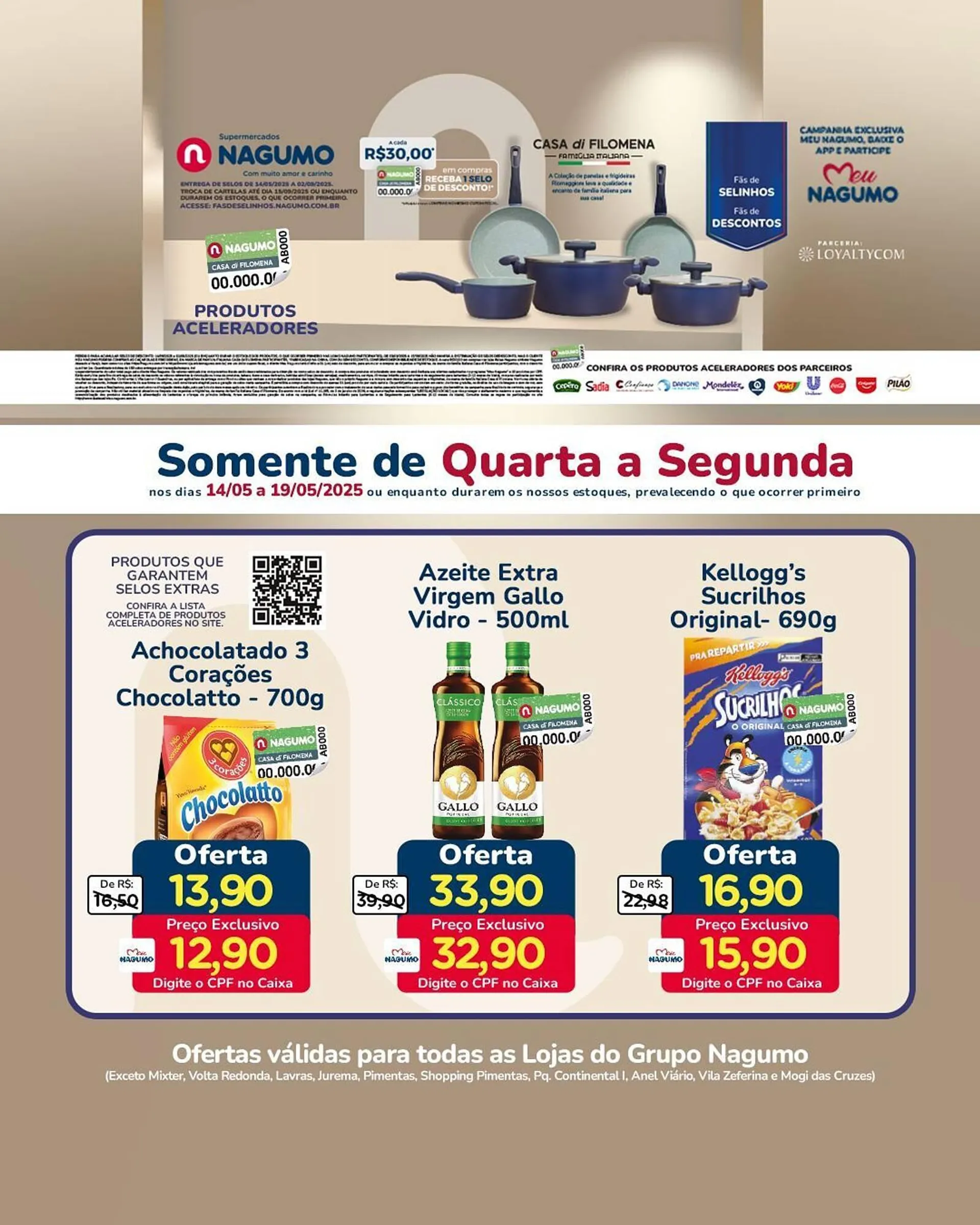 Encarte de Catálogo Nagumo 15 de maio até 19 de maio 2025 - Pagina 1