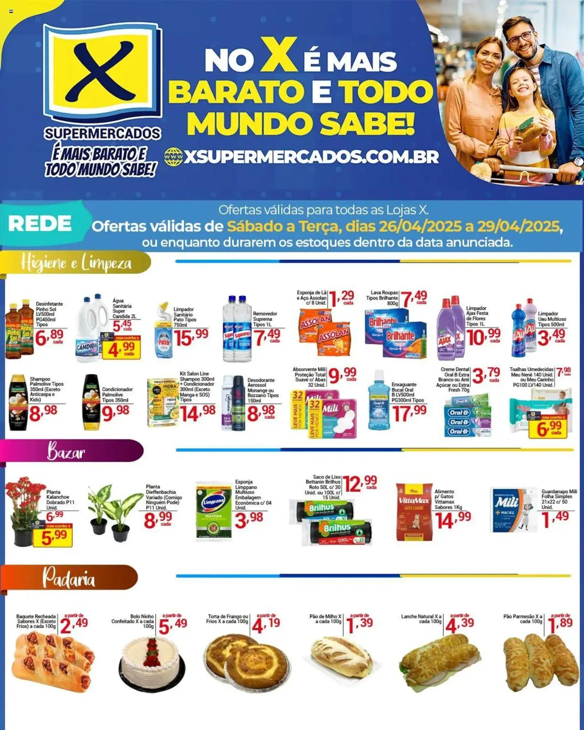 Encarte de X Supermercados - Ofertas da semana 26 de abril até 29 de abril 2025 - Pagina 3