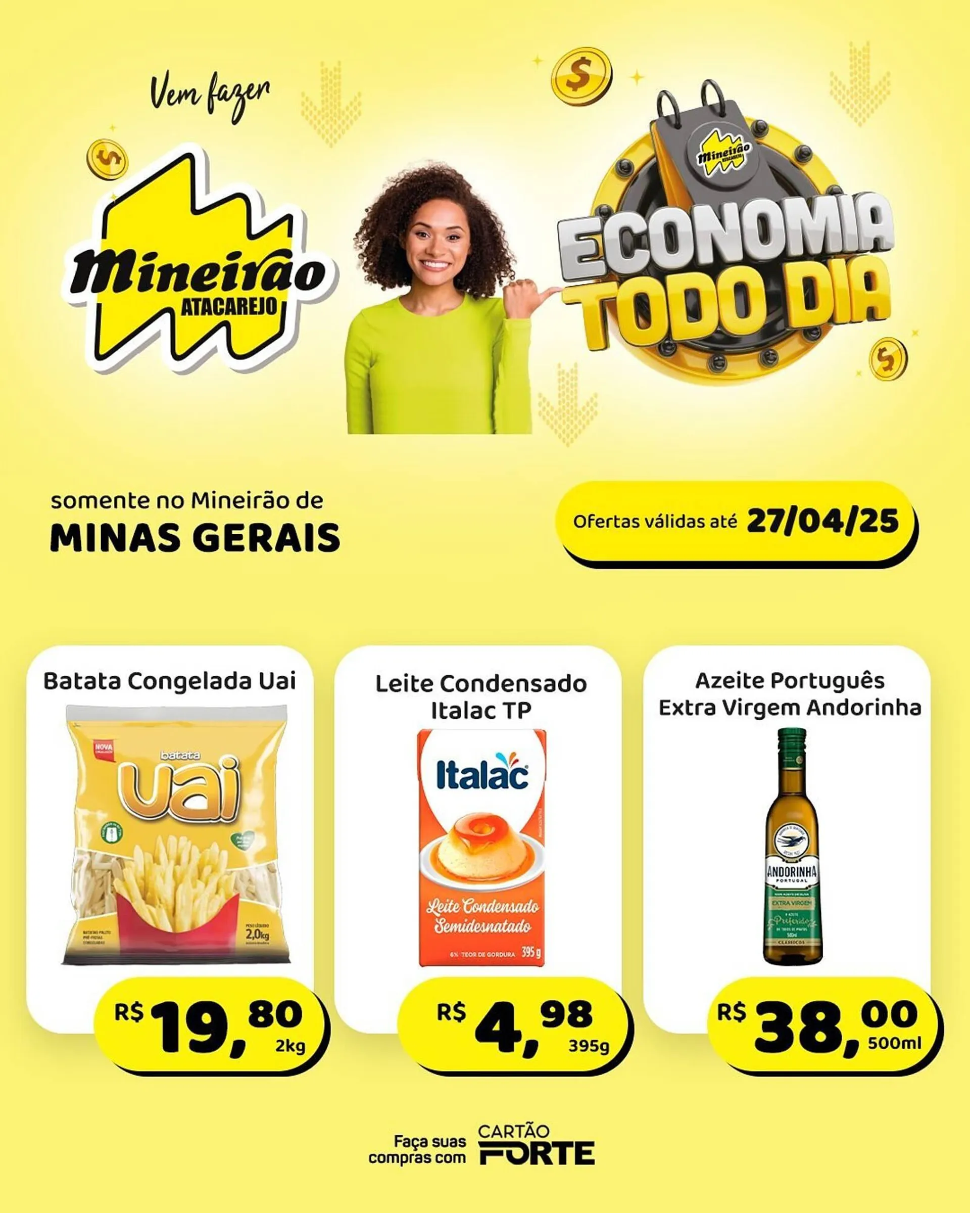 Encarte de Catálogo Mineirão Atacarejo 21 de abril até 27 de abril 2025 - Pagina 2