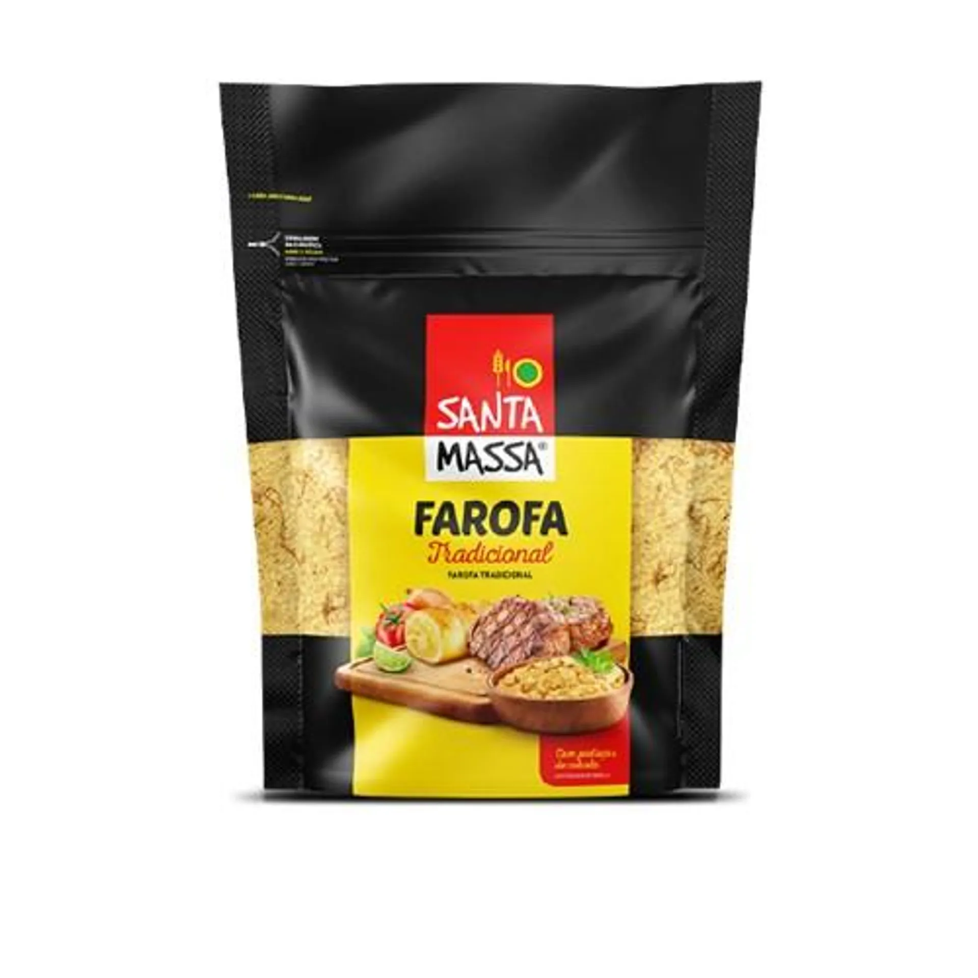 Farofa Tradicional Santa Massa 200G