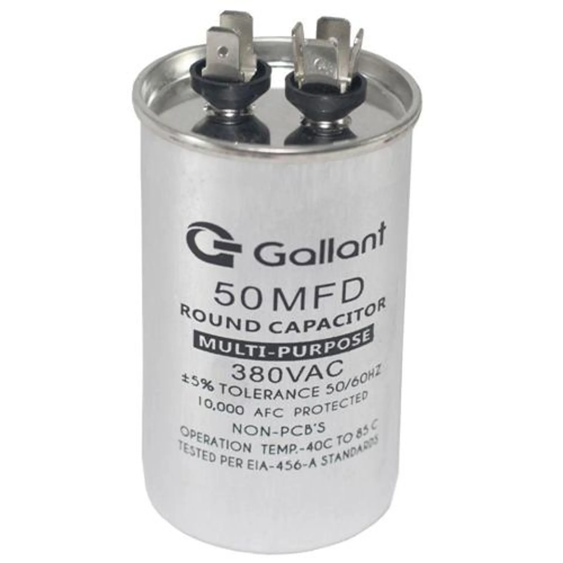 Capacitor CBB65 Gallant 50MF +-5% 380 VAC GCP50S00A-IX380