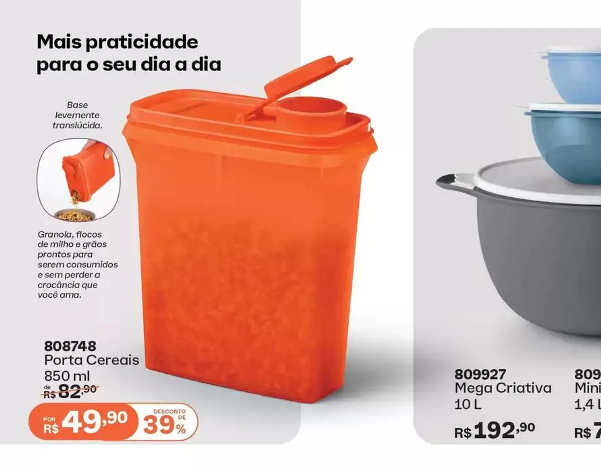 Encarte de Catálogo Tupperware 11 de novembro até 12 de novembro 2024 - Pagina 57