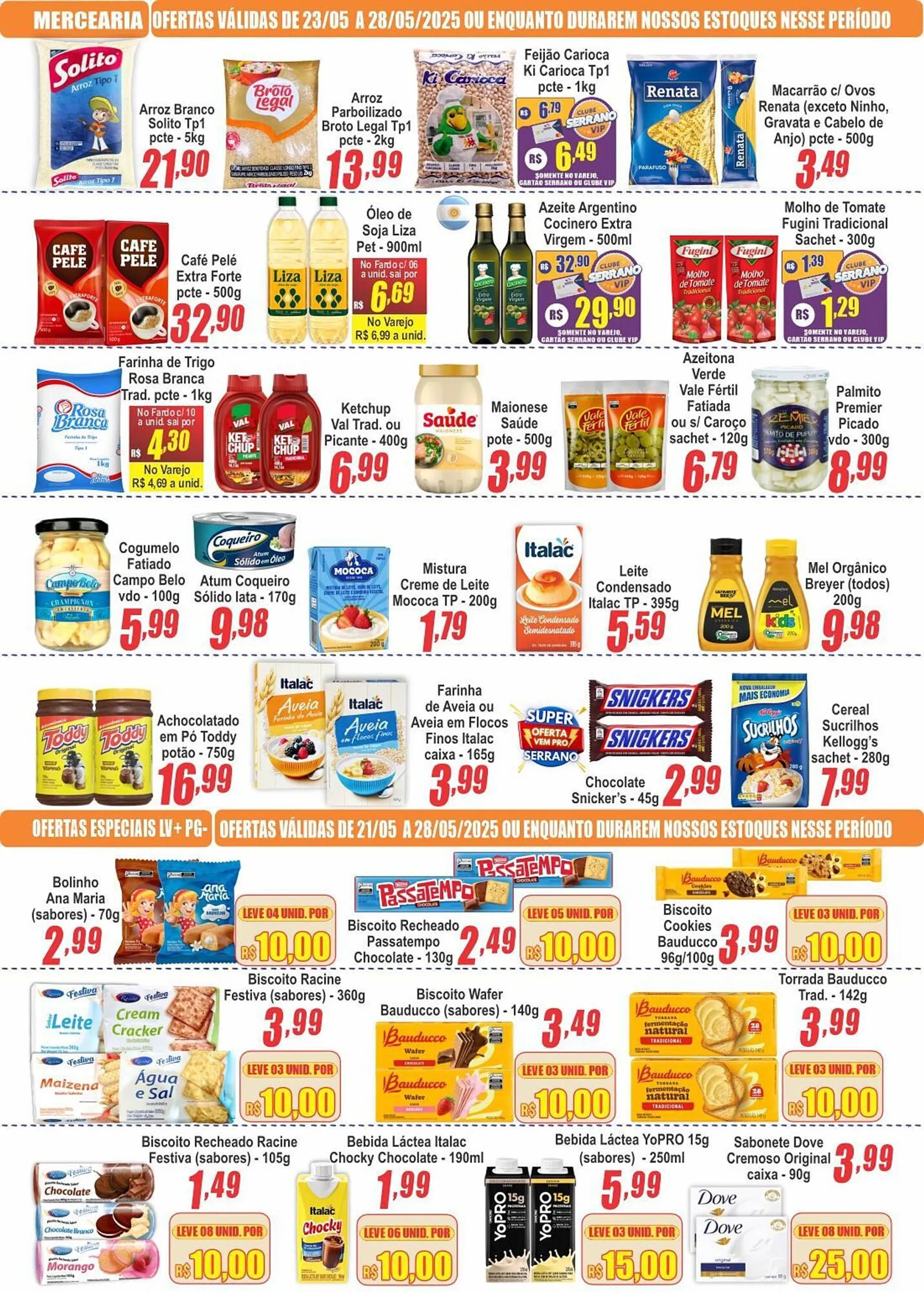 Encarte de Catálogo Serrano Supermercado 20 de maio até 28 de maio 2025 - Pagina 4