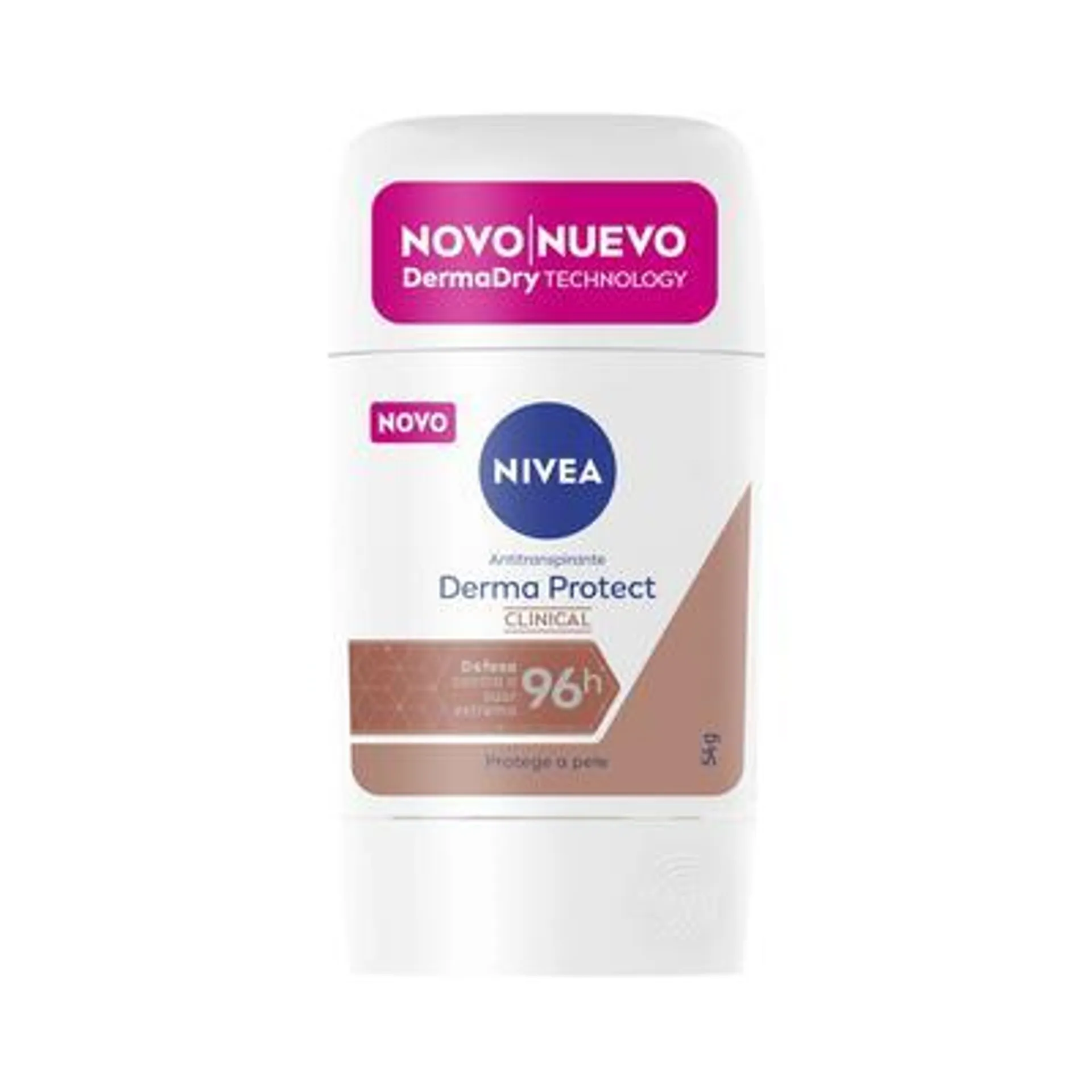 Desodorante Antitranspirante Nivea Stick Derma Protect Clinical 96h 50ml