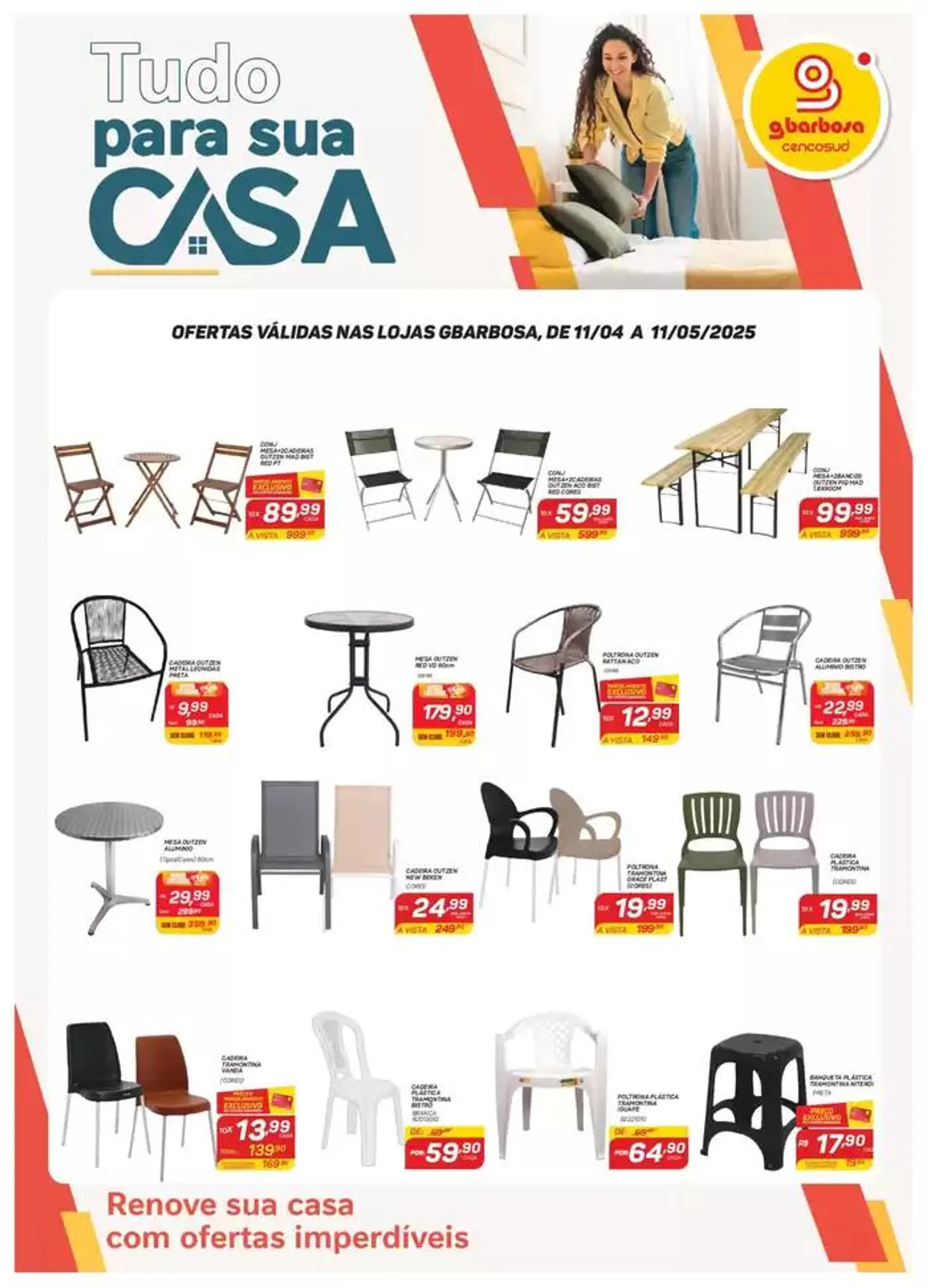 Encarte de Tudo Para Sua Casa 18 de abril até 11 de maio 2025 - Pagina 1