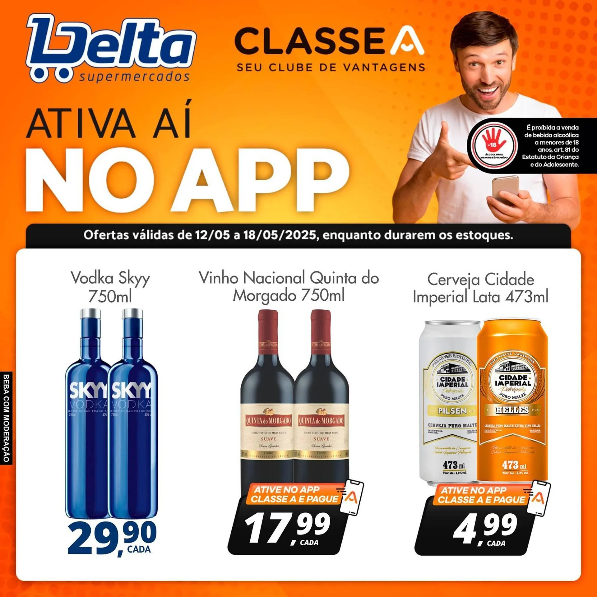 Encarte de Catálogo Delta Supermercados 14 de maio até 18 de maio 2025 - Pagina 3