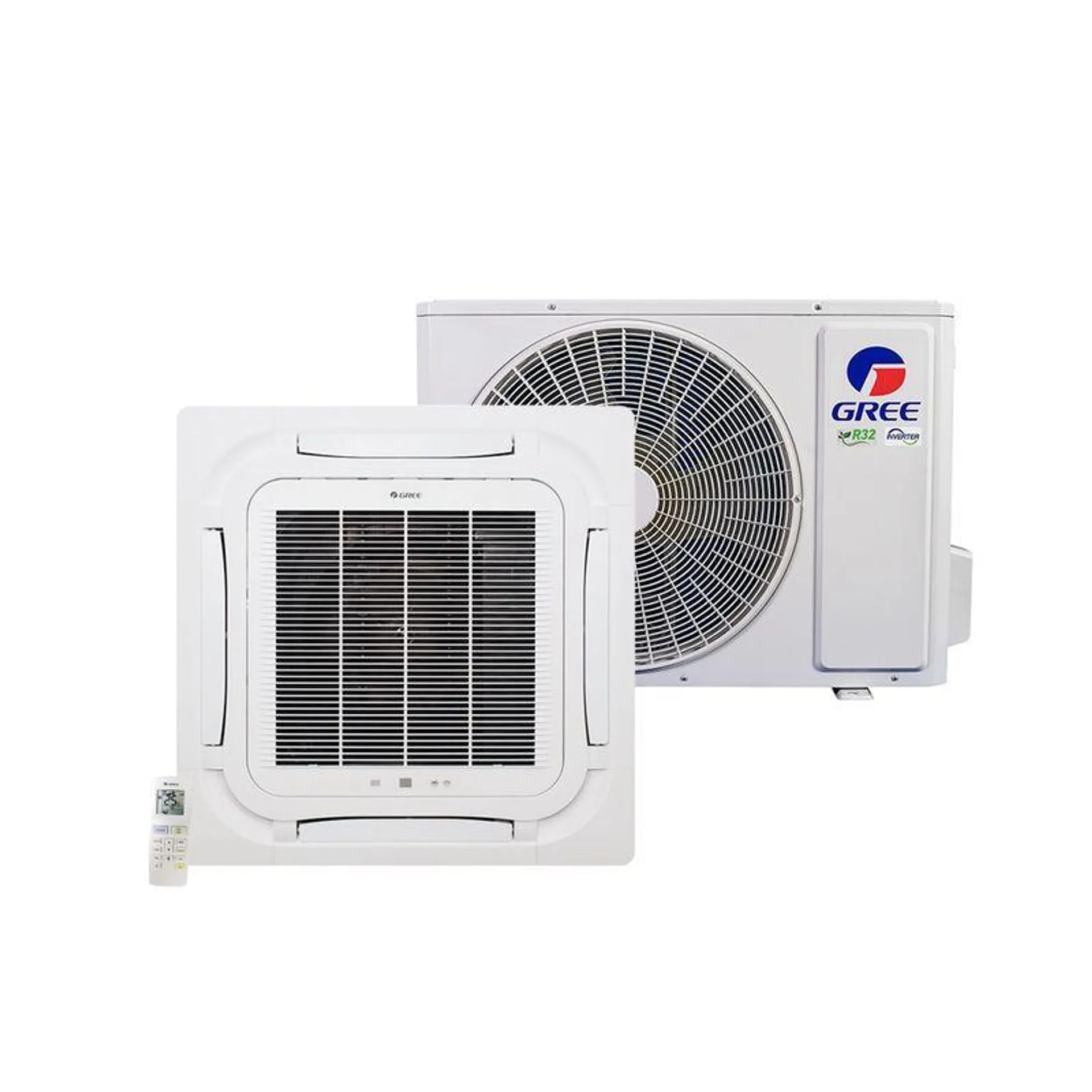 Ar Condicionado Split Cassete Gree G-Prime Compact Inverter 24000 BTU/h Frio Monofásico GULD24T1/A-S – 220 Volts