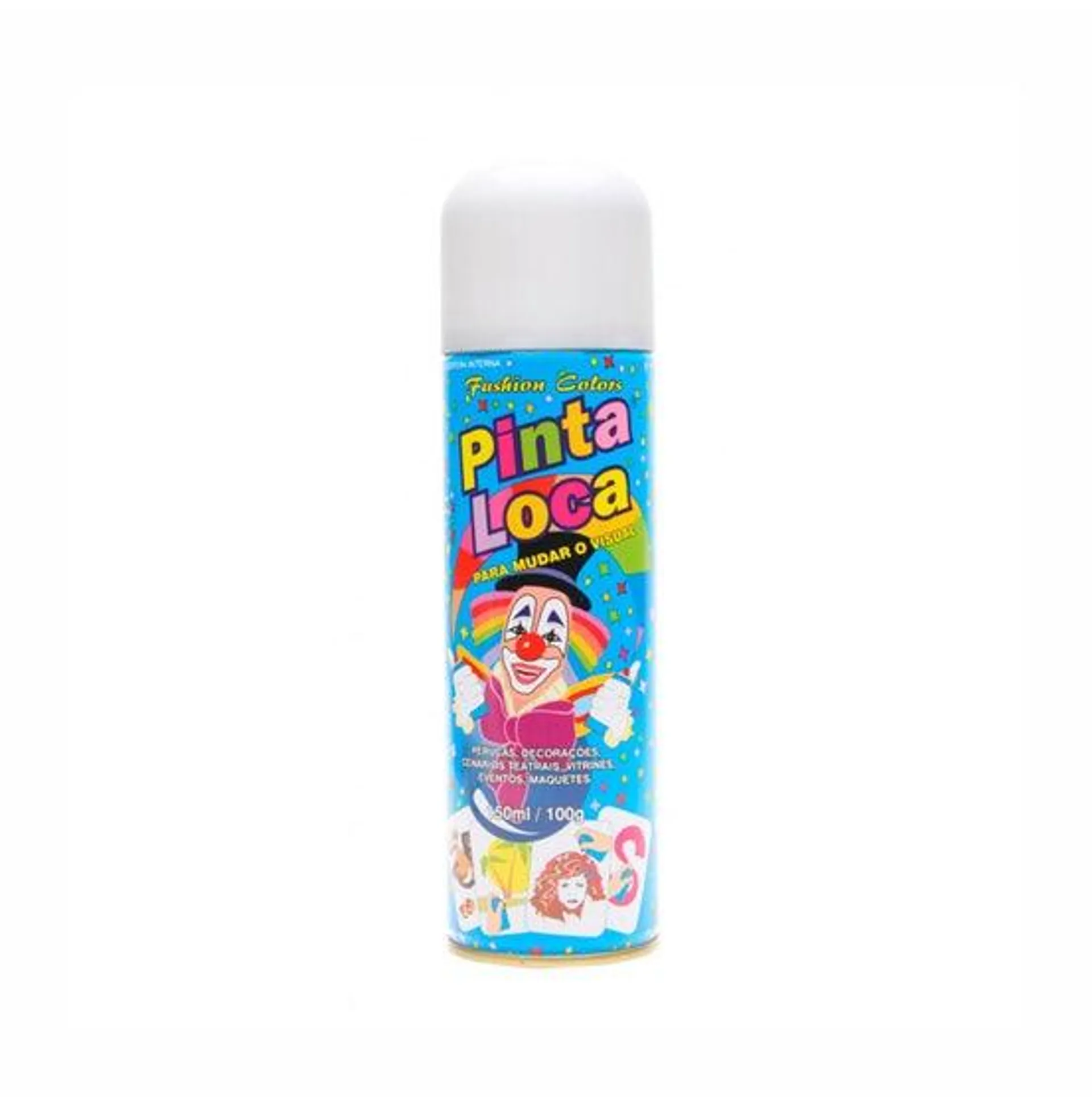 Tinta Spray Aspa Pinta Loca Branco