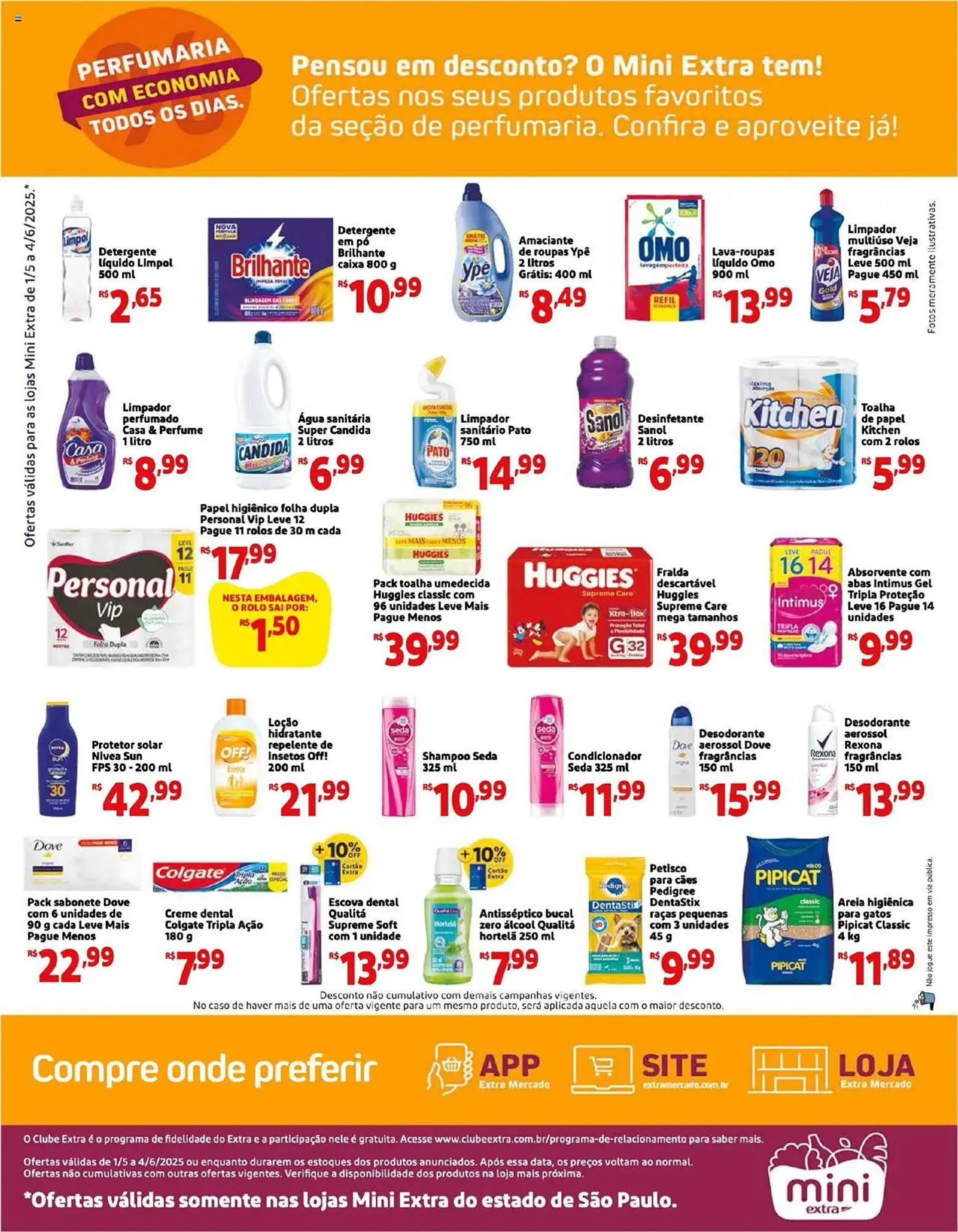 Encarte de Catálogo Mini Extra 1 de maio até 4 de junho 2025 - Pagina 4
