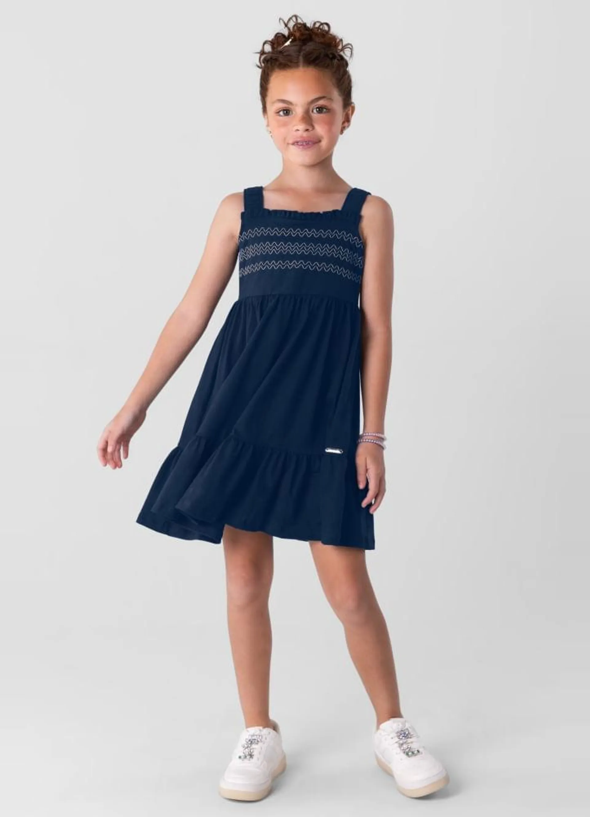 Vestido Infantil Menina Brandili