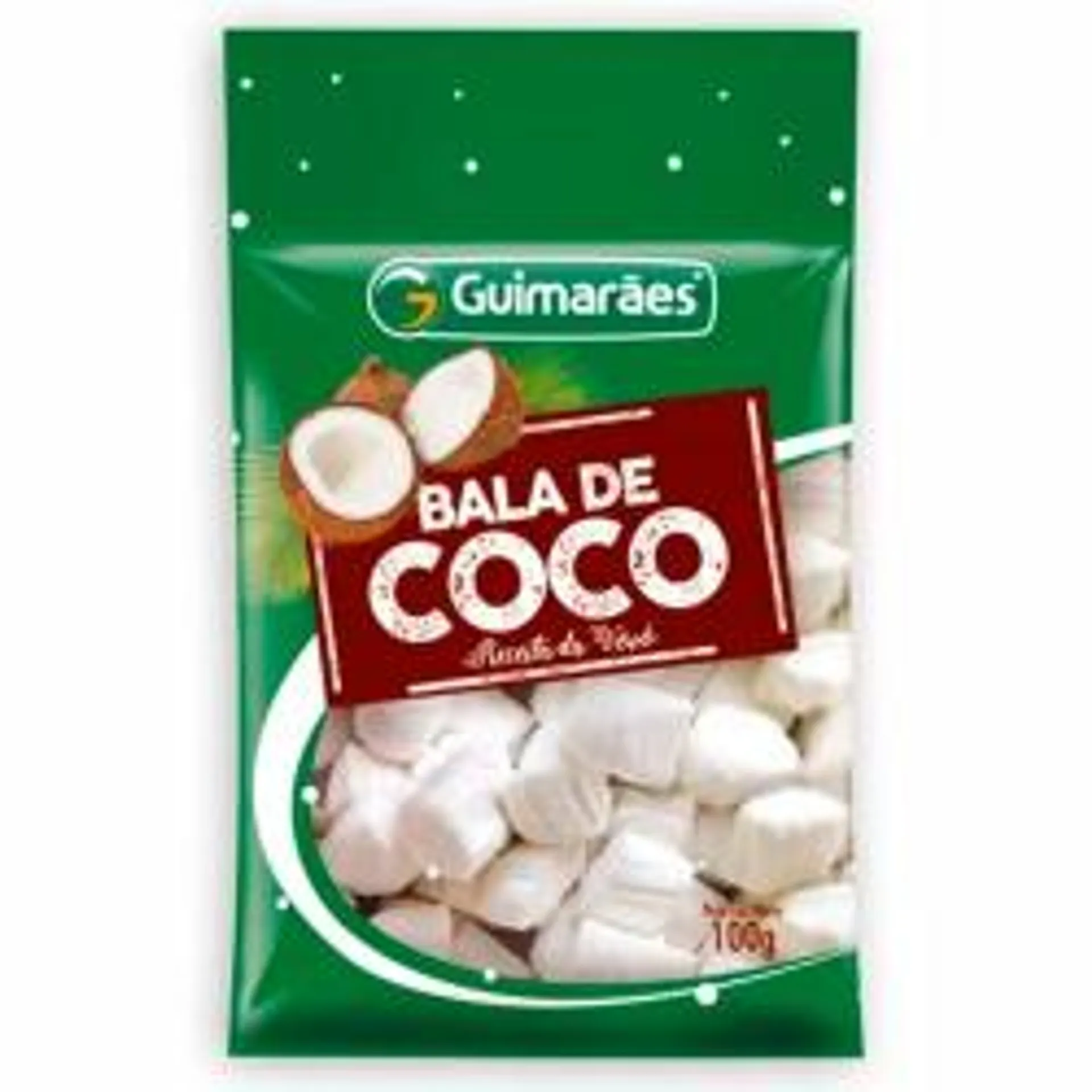 Bala De Coco Guimarães 100g