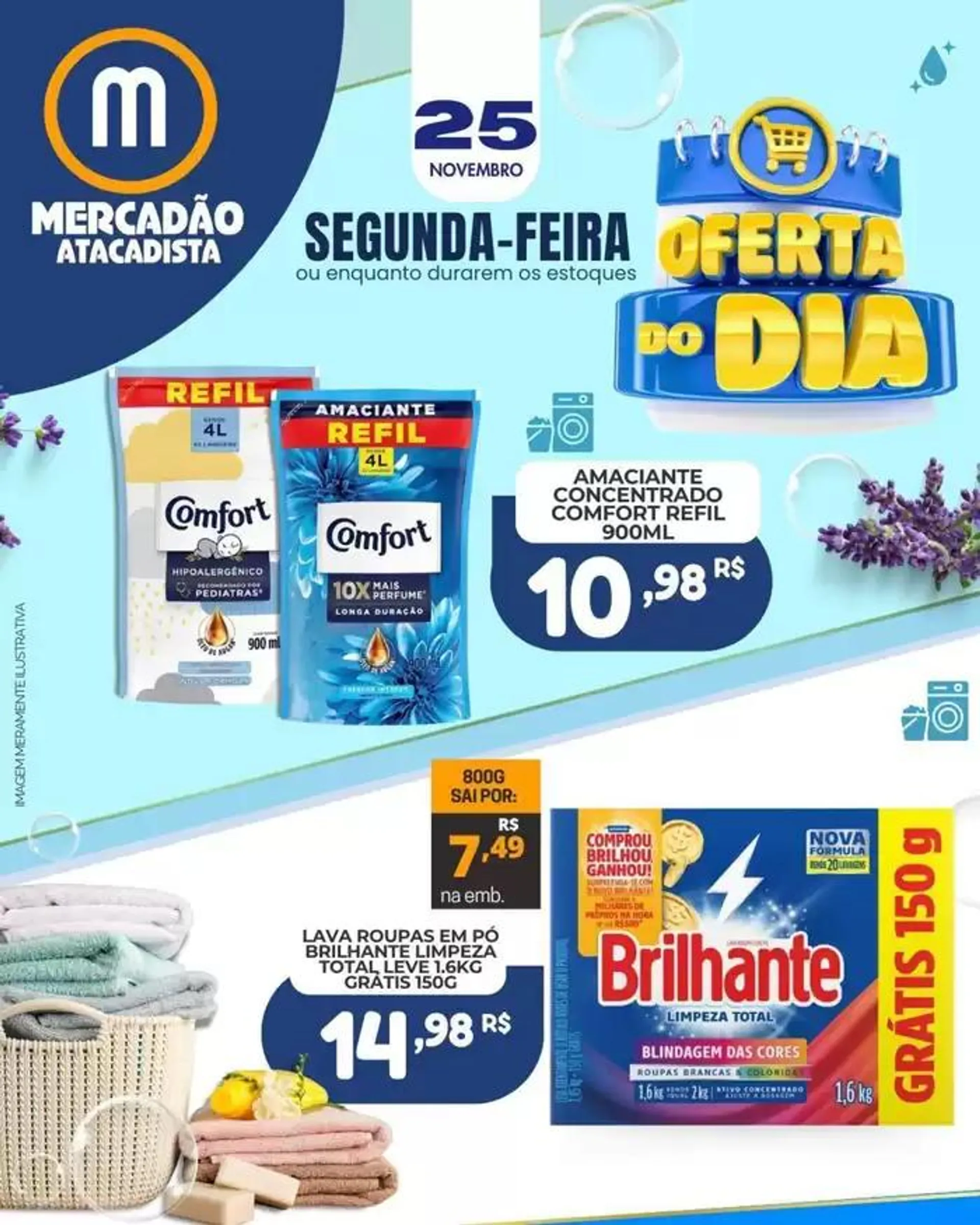 Folheto Ofertas Mercadão Atacadista - 1