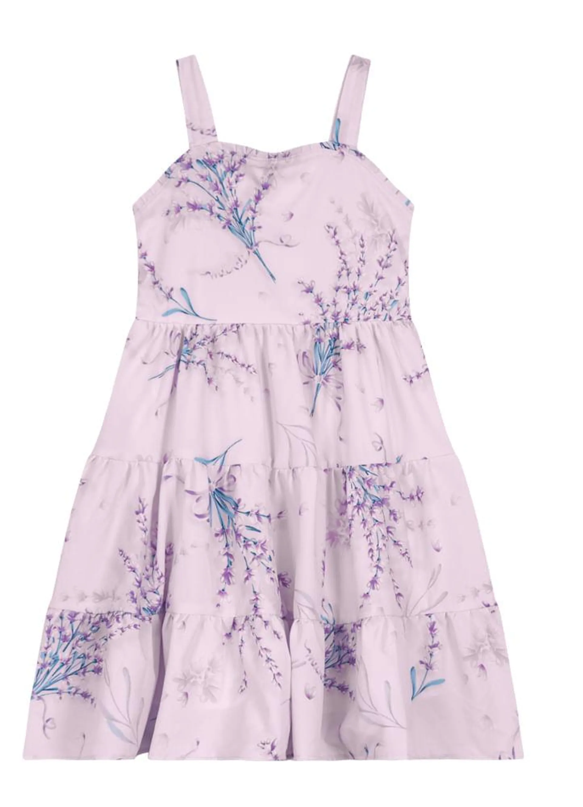 Vestido com alças infantil Mundi