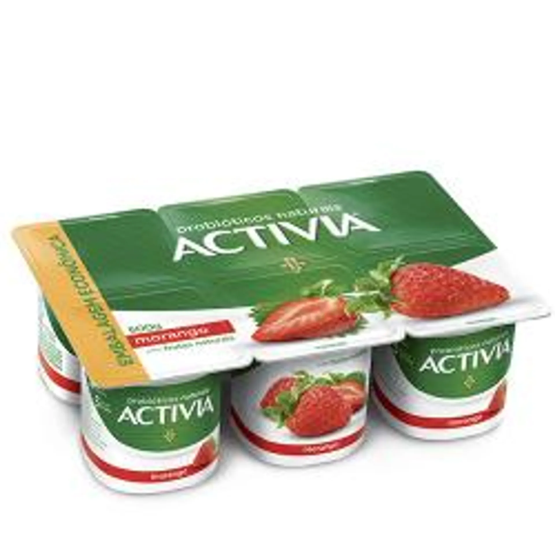 Leite Fermentado Activia Morango 600g