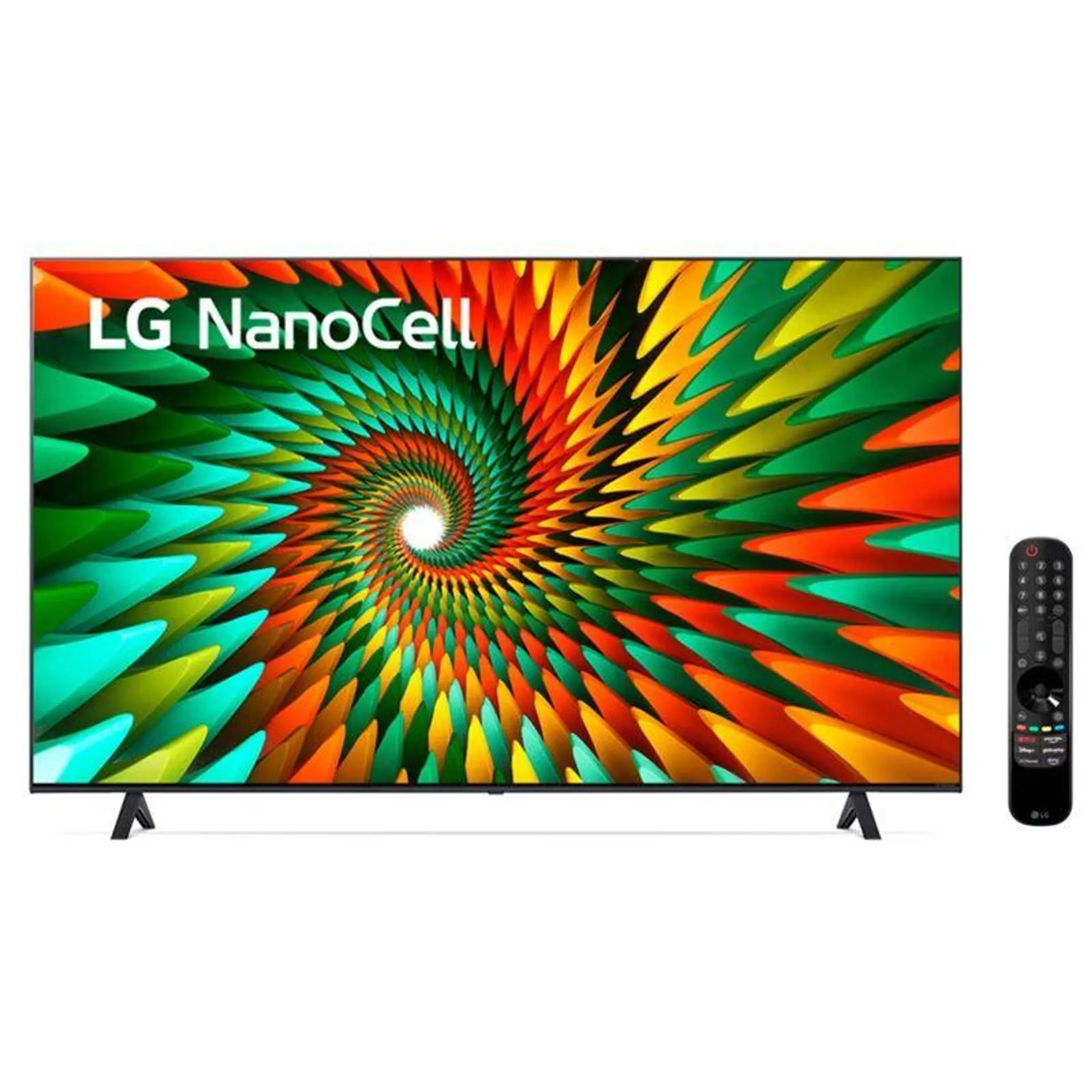 Smart TV LG NanoCell 55” 4K com GeforceNow, Alexa, Apple Home Nano77SRA