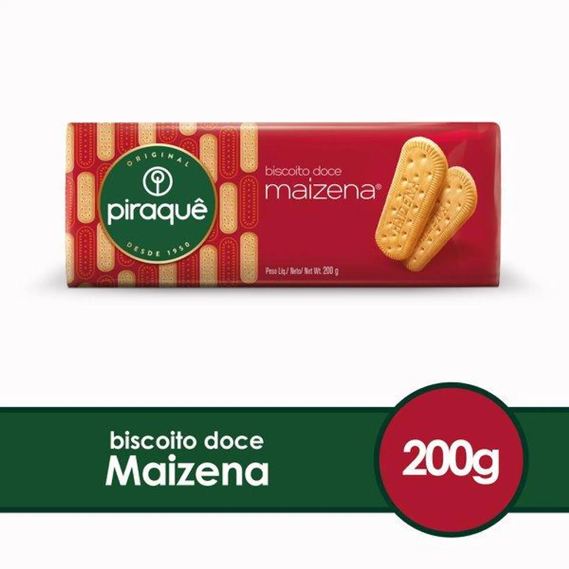 Biscoito Piraquê Maizena 200g