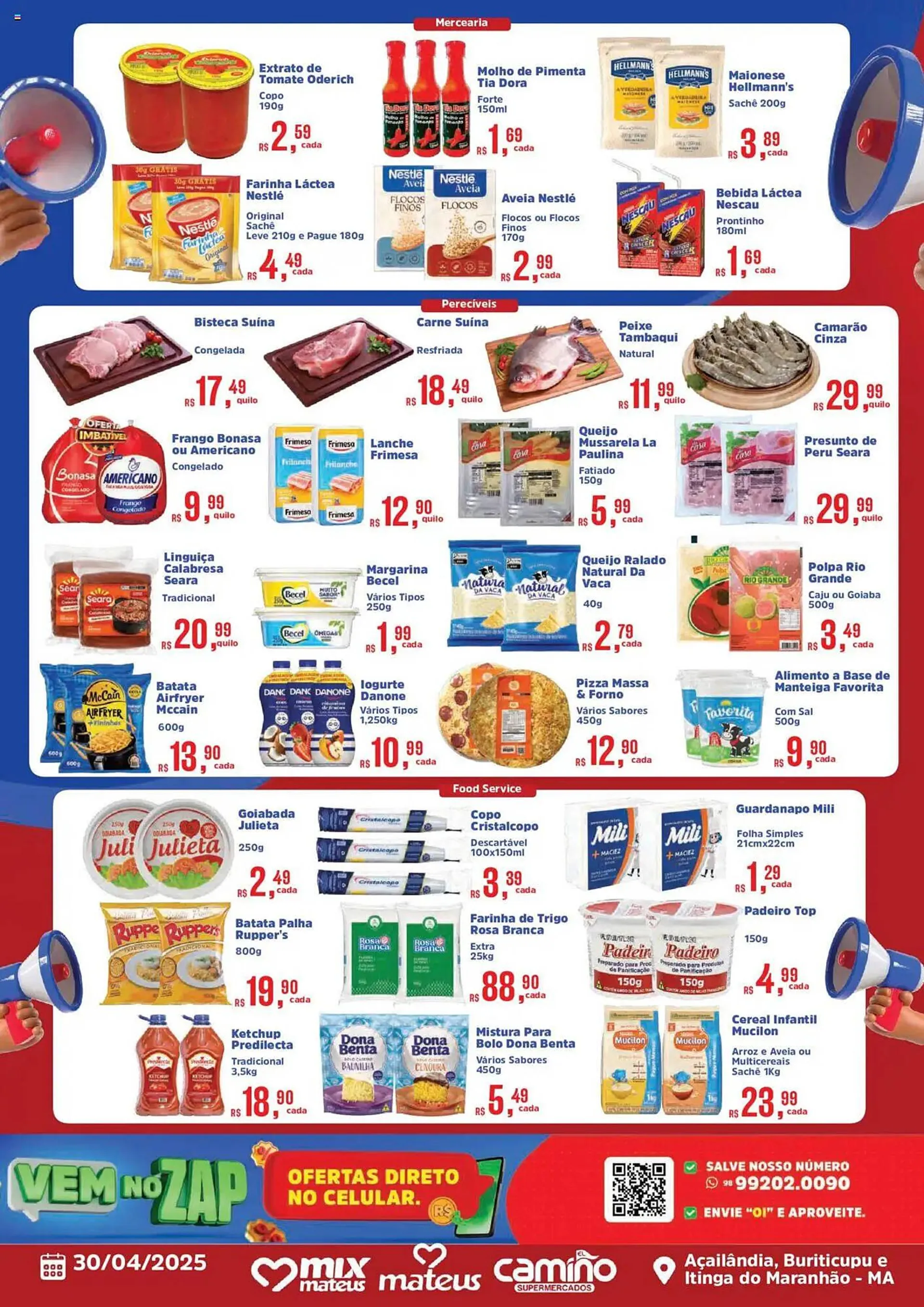 Encarte de Catálogo Supermercados Mateus 30 de abril até 30 de abril 2025 - Pagina 3