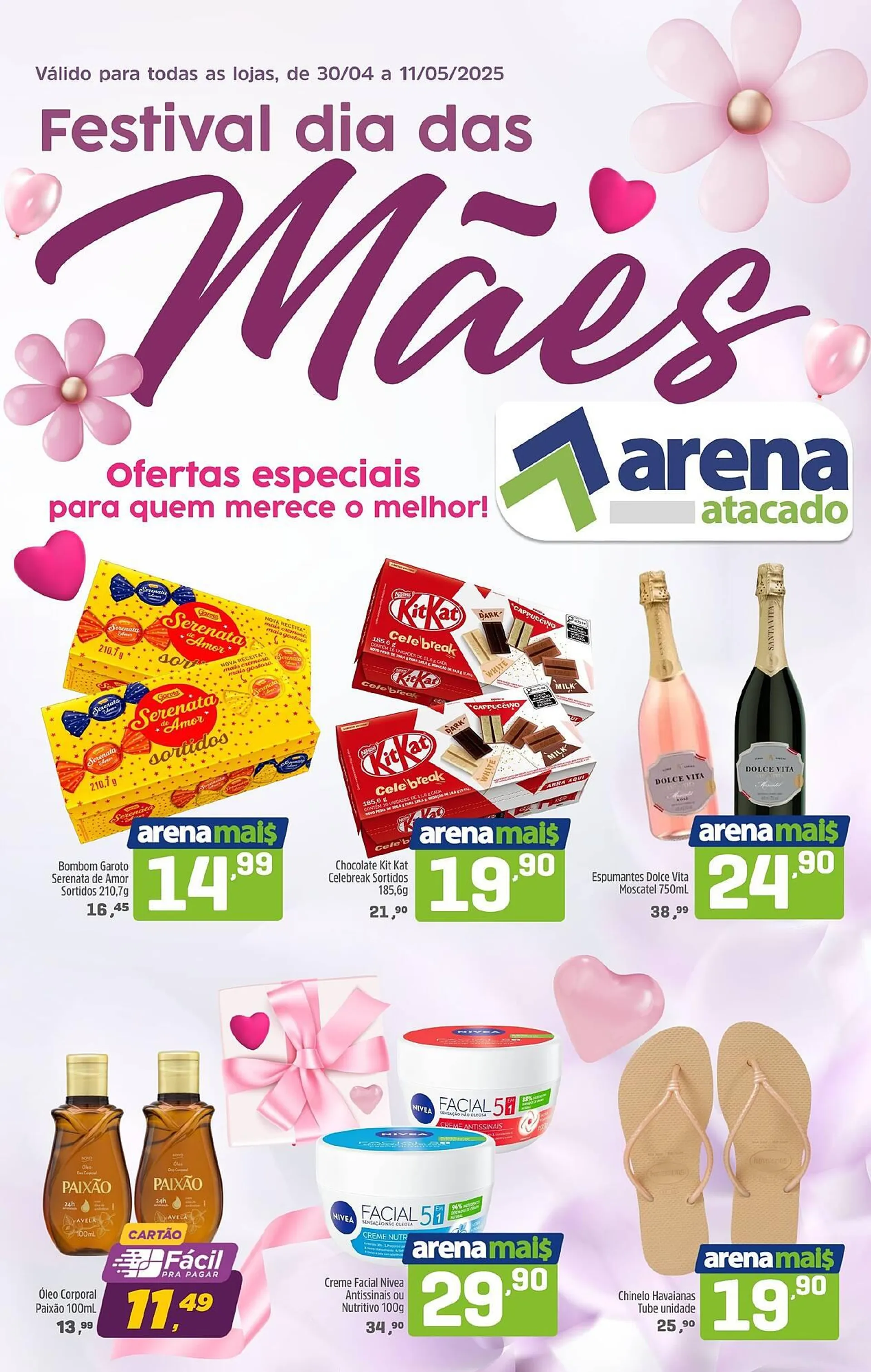 Encarte de Catálogo Arena Atacado 2 de maio até 11 de maio 2025 - Pagina 1