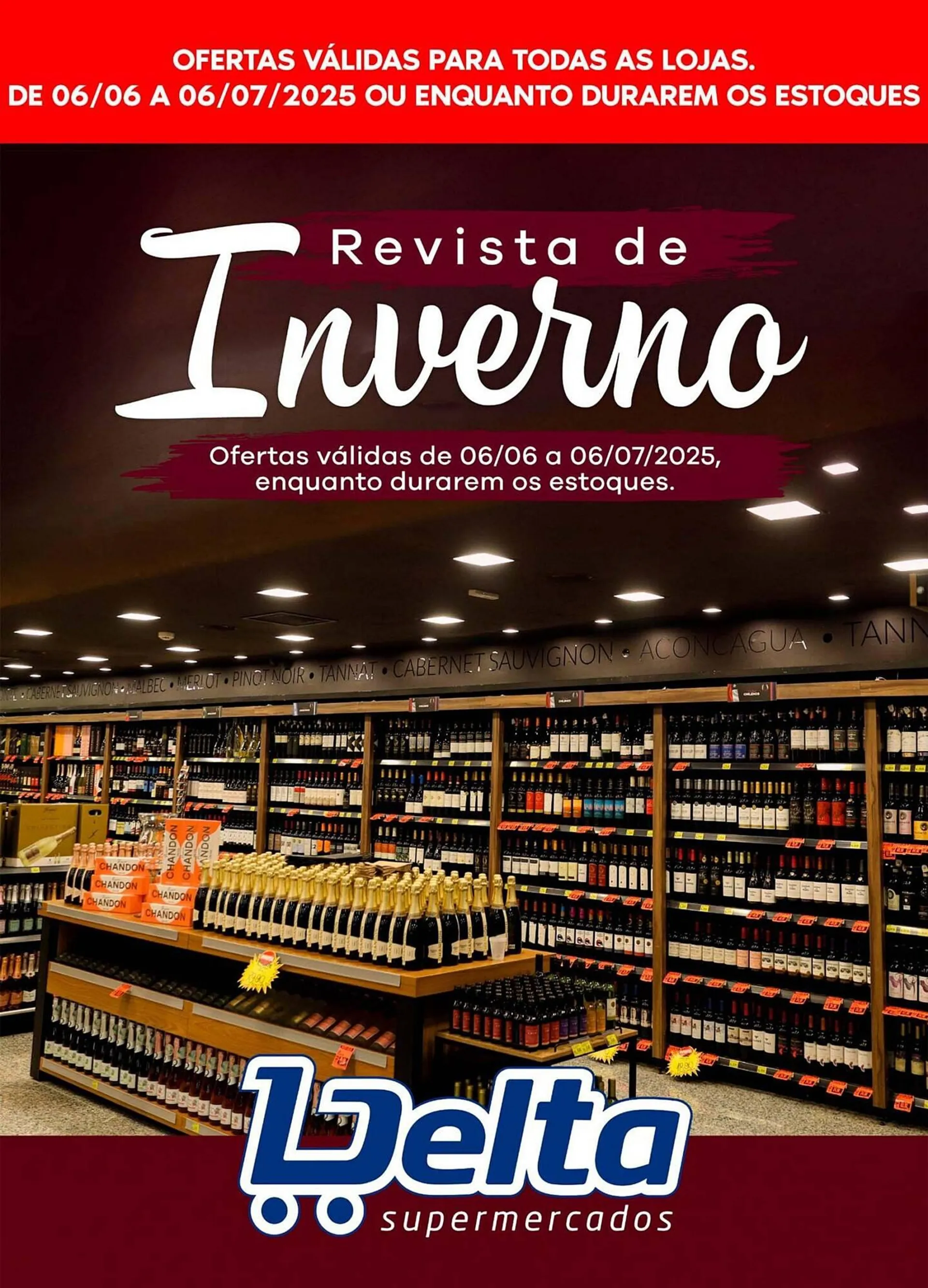 Encarte de Catálogo Delta Supermercados 10 de junho até 7 de julho 2025 - Pagina 1