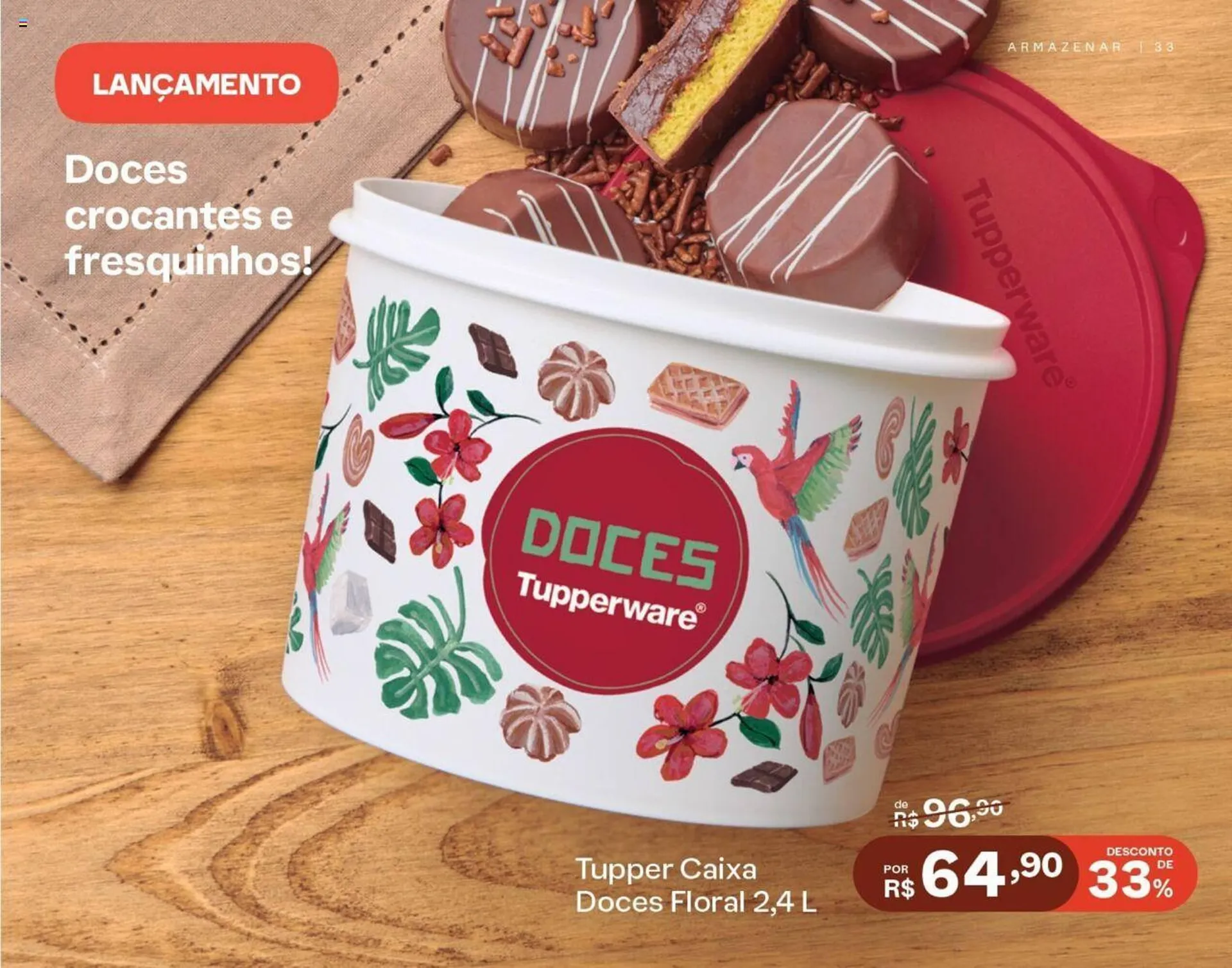 Encarte de Catálogo Tupperware 1 de julho até 31 de julho 2024 - Pagina 34