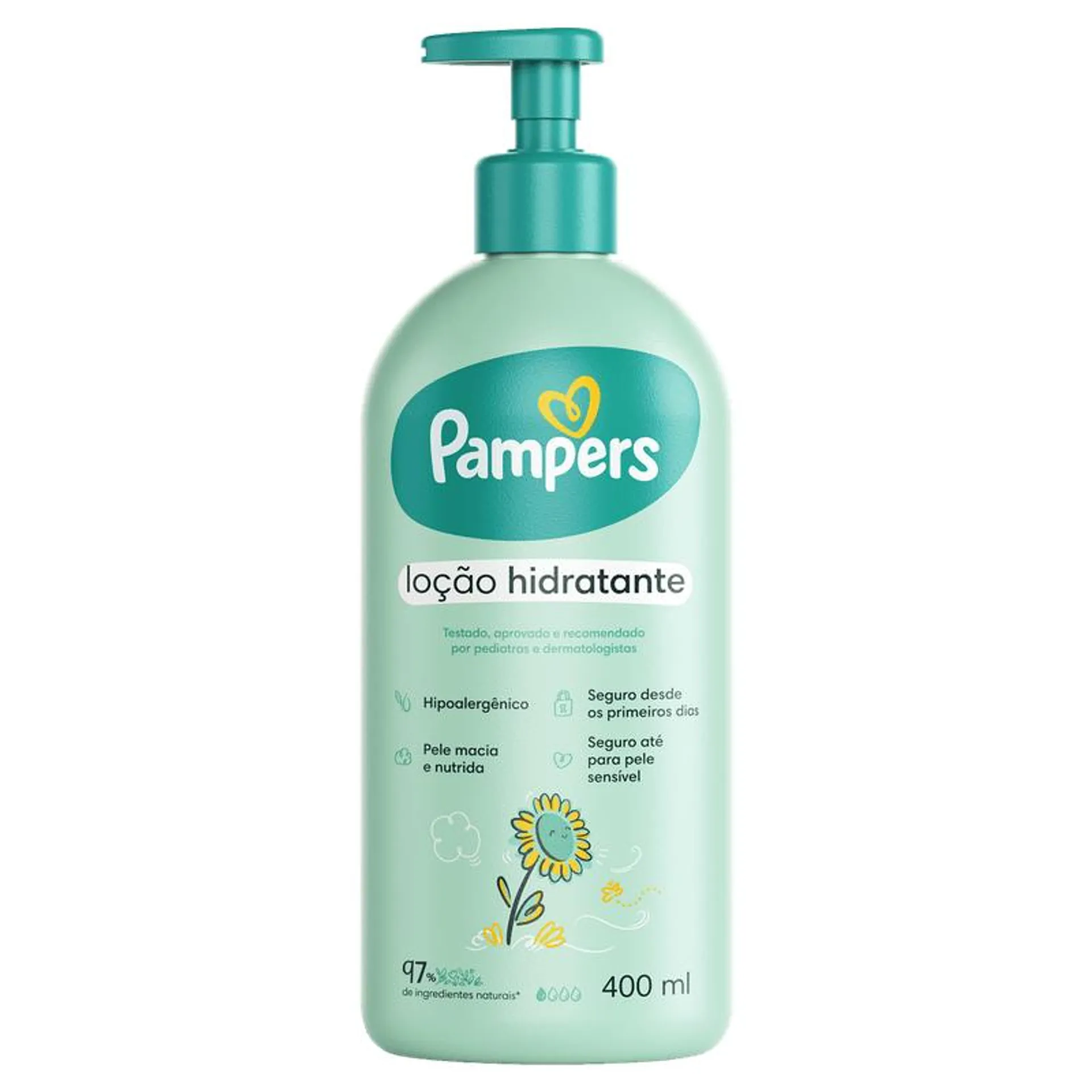 Loção Infantil Hidratante Pampers - 400ml