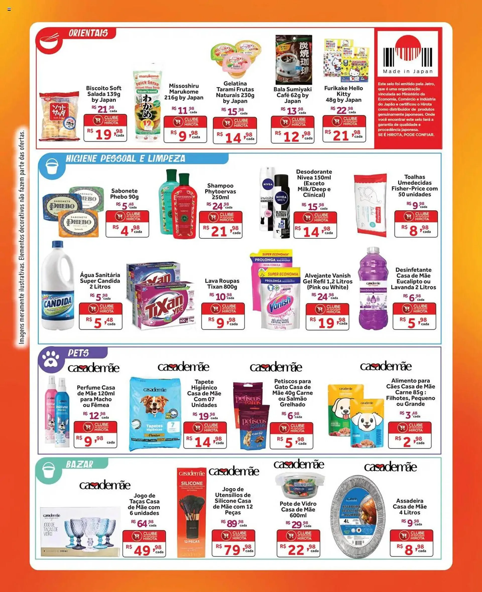 Encarte de Catálogo Hirota Food Supermercado 5 de março até 17 de março 2025 - Pagina 4