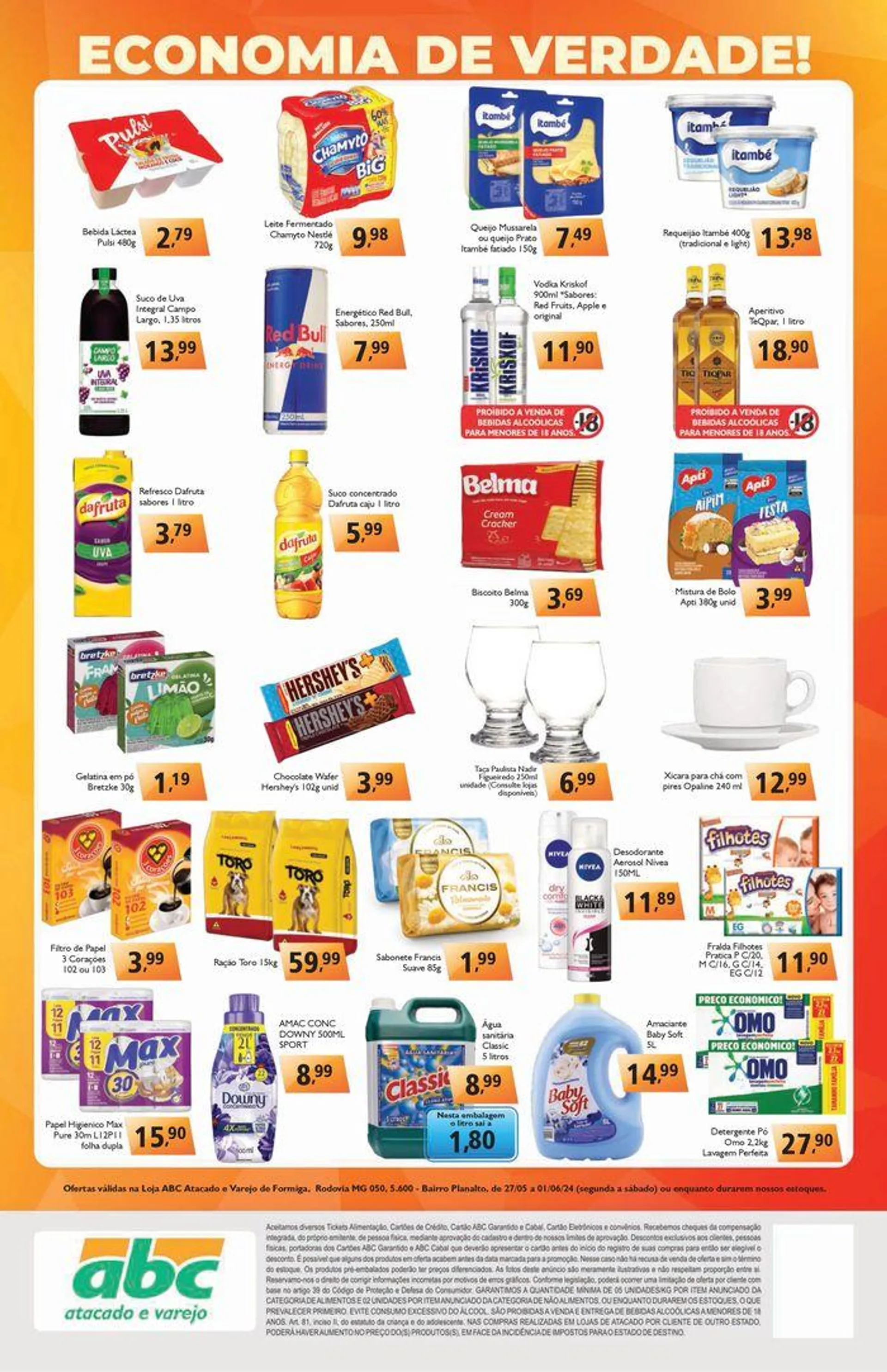 Encarte de Oferta Semanal Atacados - Formiga Supermercados ABC  27 de maio até 1 de junho 2024 - Pagina 2