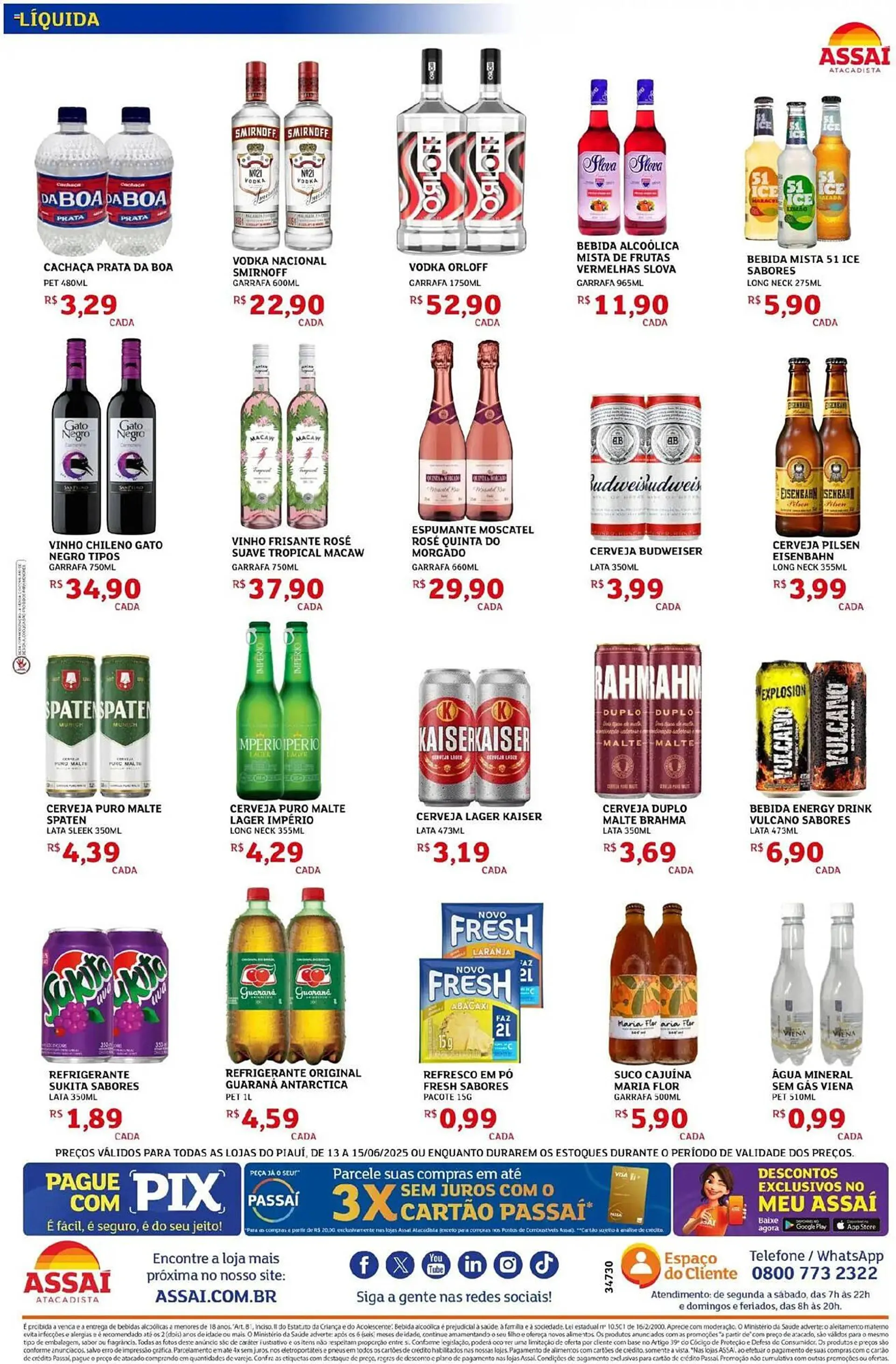 Encarte de Catálogo Assaí Atacadista 13 de junho até 16 de junho 2025 - Pagina 2