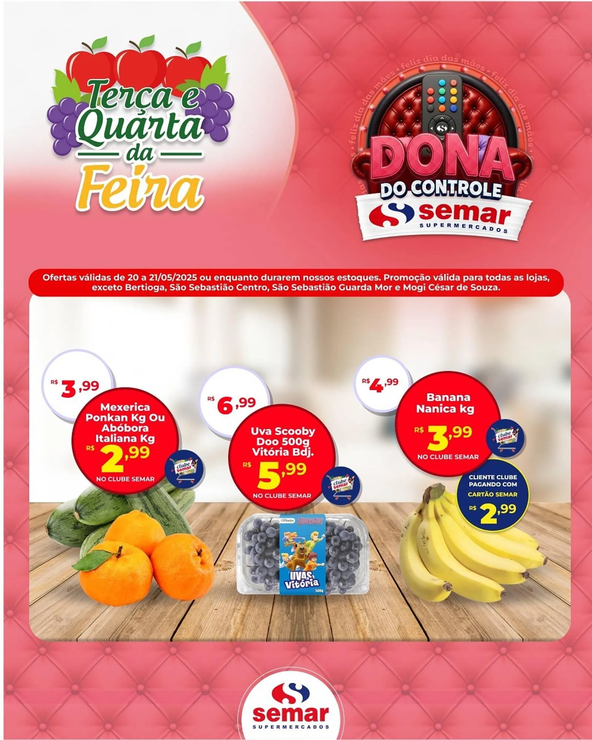 Encarte de Catálogo Semar Supermercado 20 de maio até 21 de maio 2025 - Pagina 3