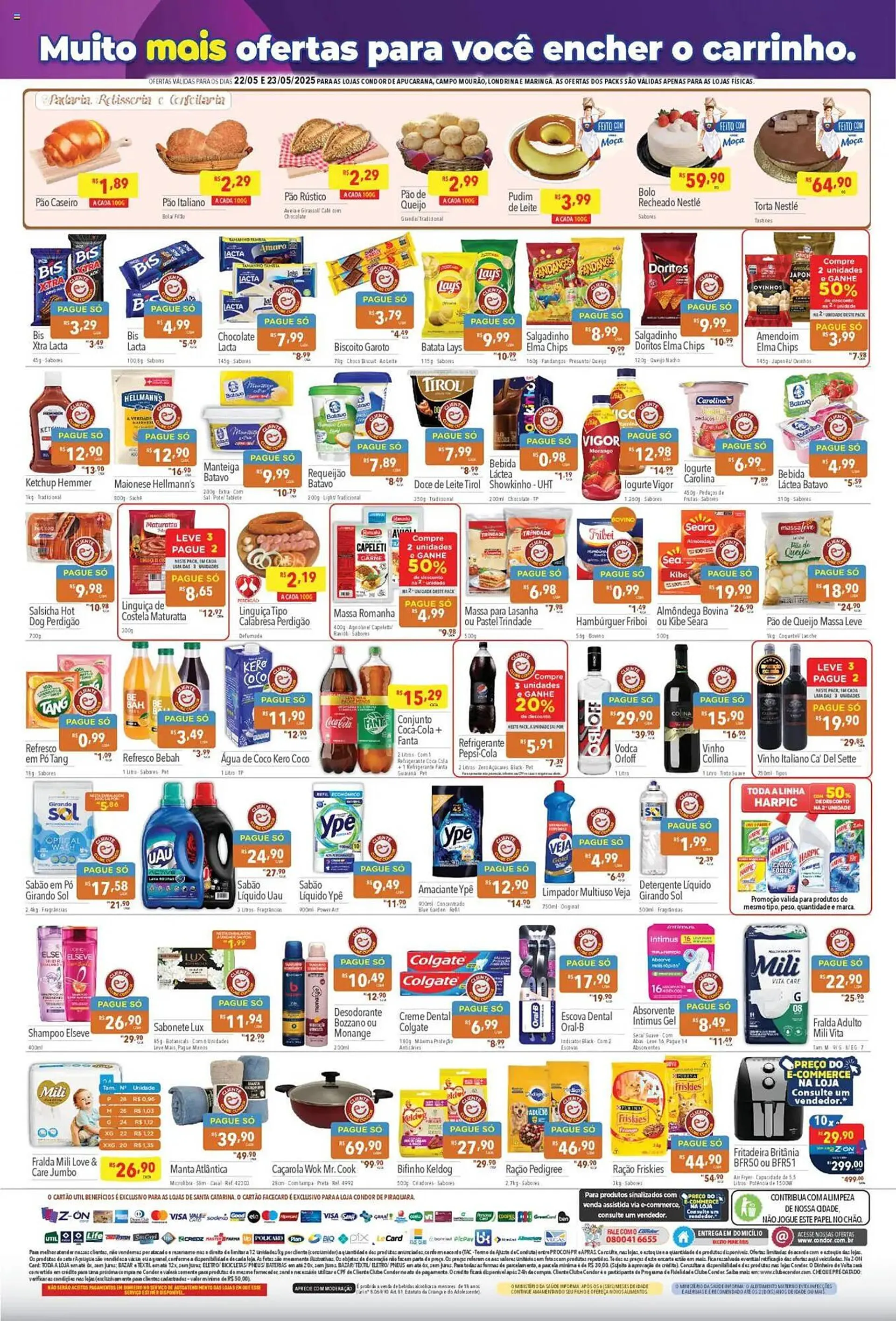Encarte de Catálogo Supermercados Condor 22 de maio até 24 de maio 2025 - Pagina 2