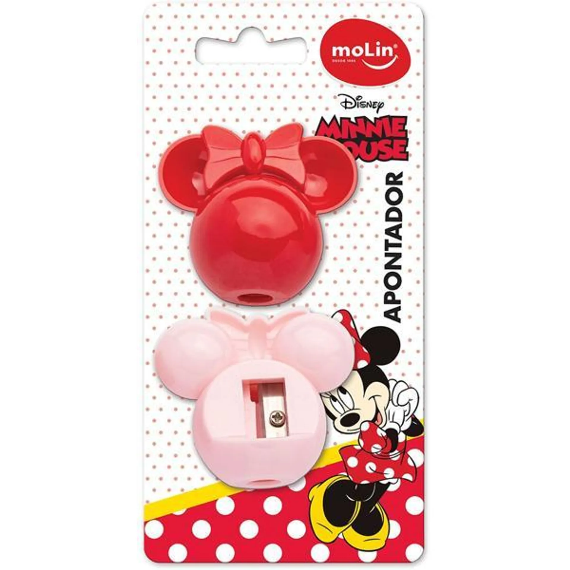 Apontador Disney Minnie, Molin - BT 2 UN