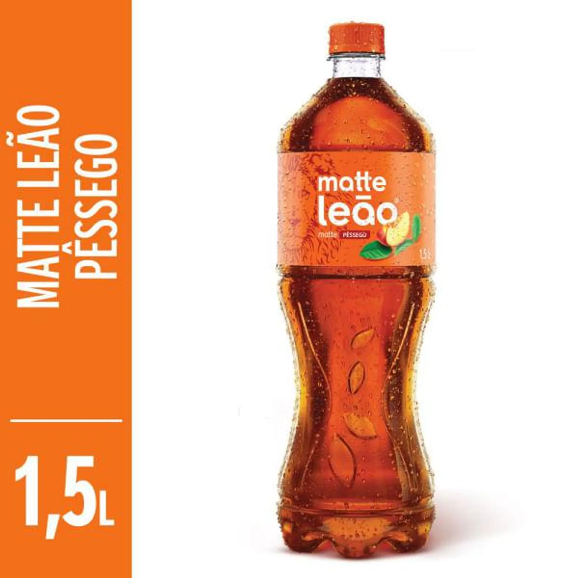 Chá Mate Matte Leão com Pêssego 1,5l