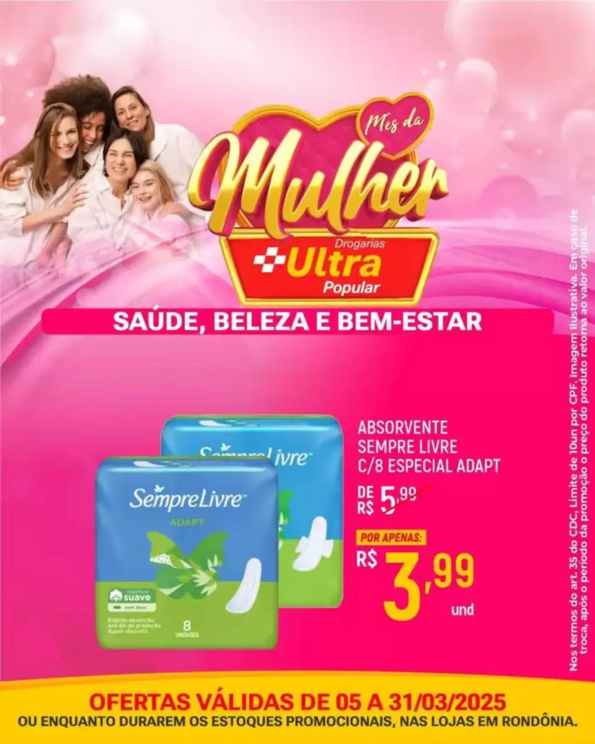 Encarte de Encarte Drogarias Ultra Popular 5 de março até 31 de março 2025 - Pagina 5
