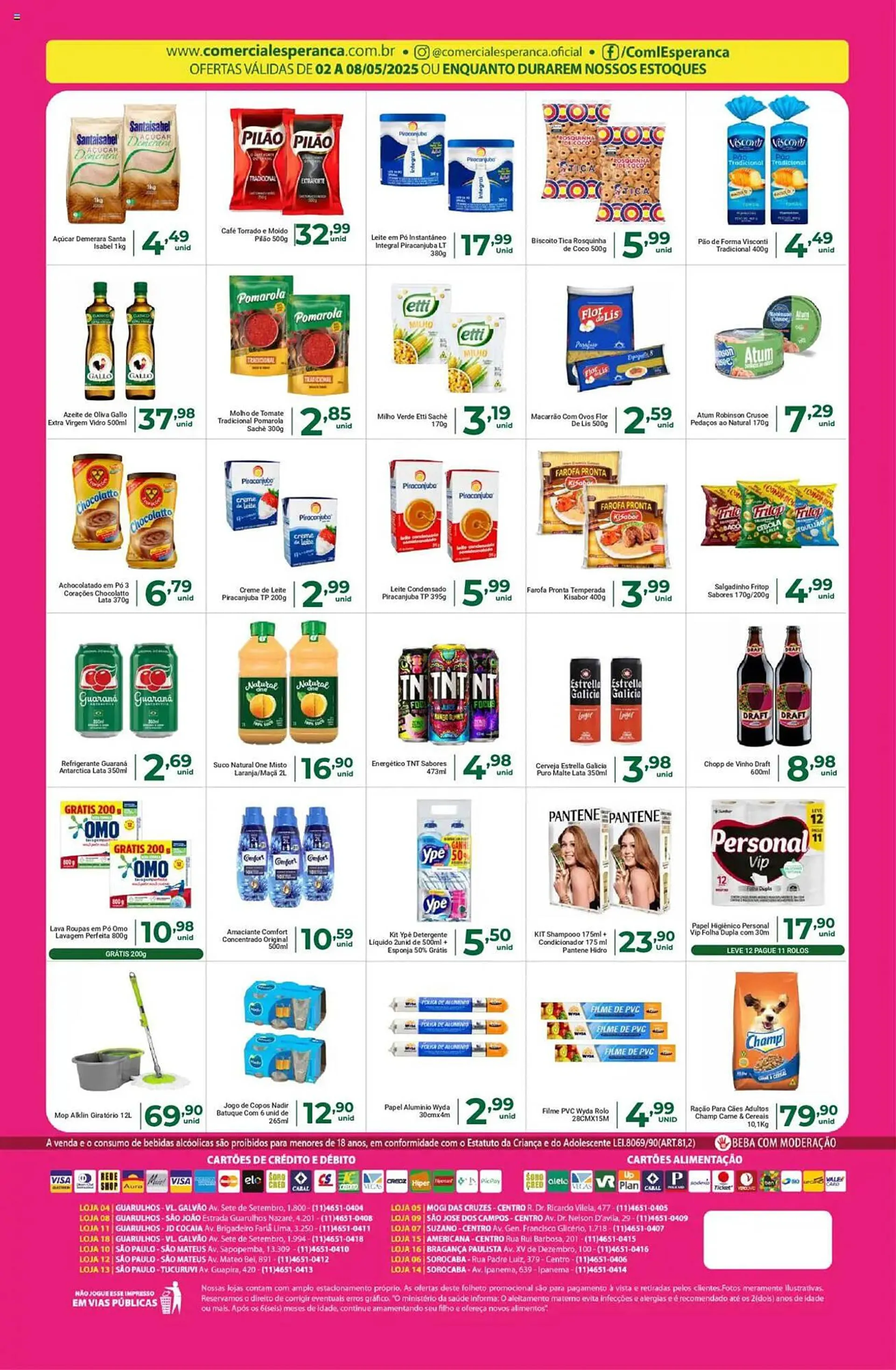 Encarte de Catálogo Comercial Esperança 2 de maio até 8 de maio 2025 - Pagina 2