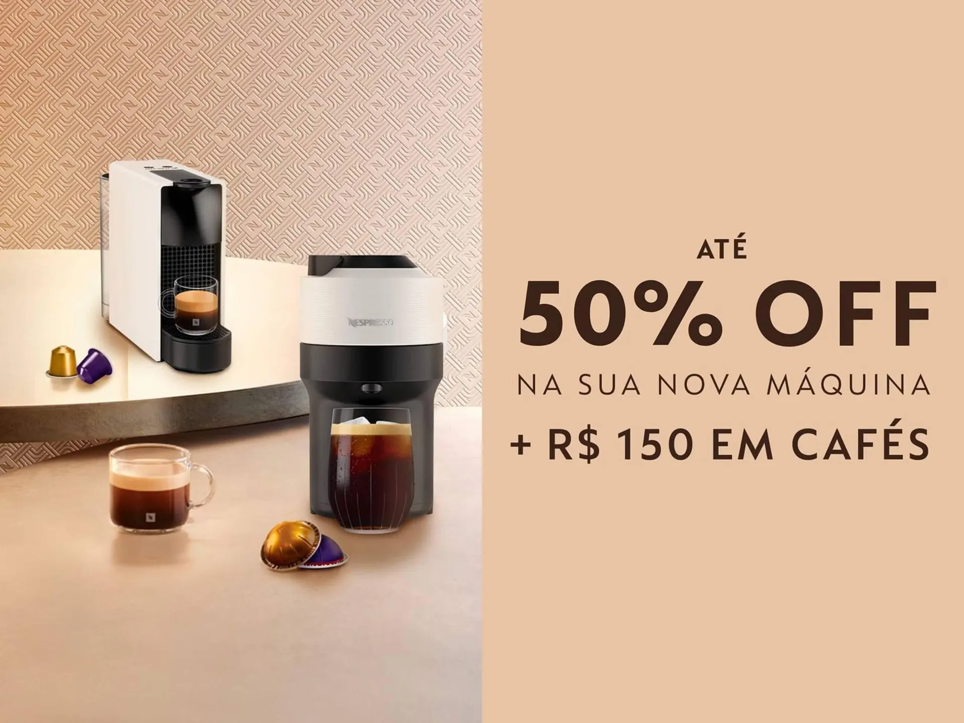 Encarte de Catálogo Nespresso 5 de maio até 19 de maio 2025 - Pagina 1