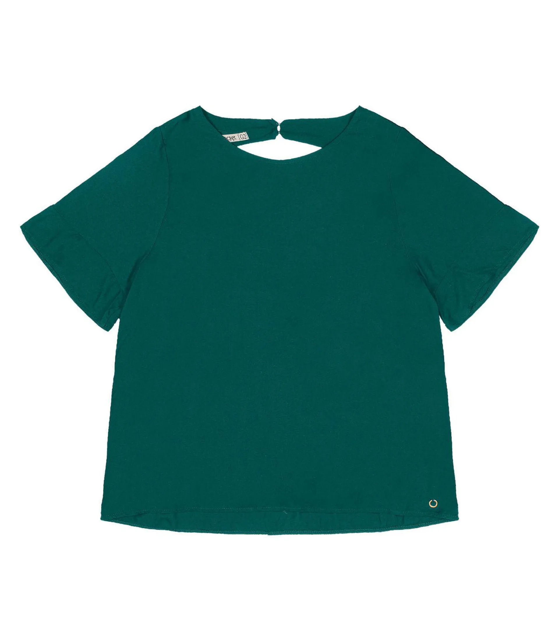 Blusa Plus Size Feminina Secret Glam Verde