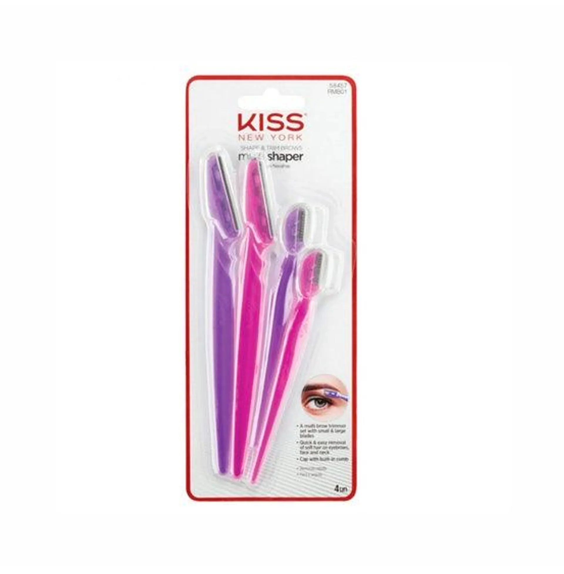 Kit Navalhas Kiss NY c/4un