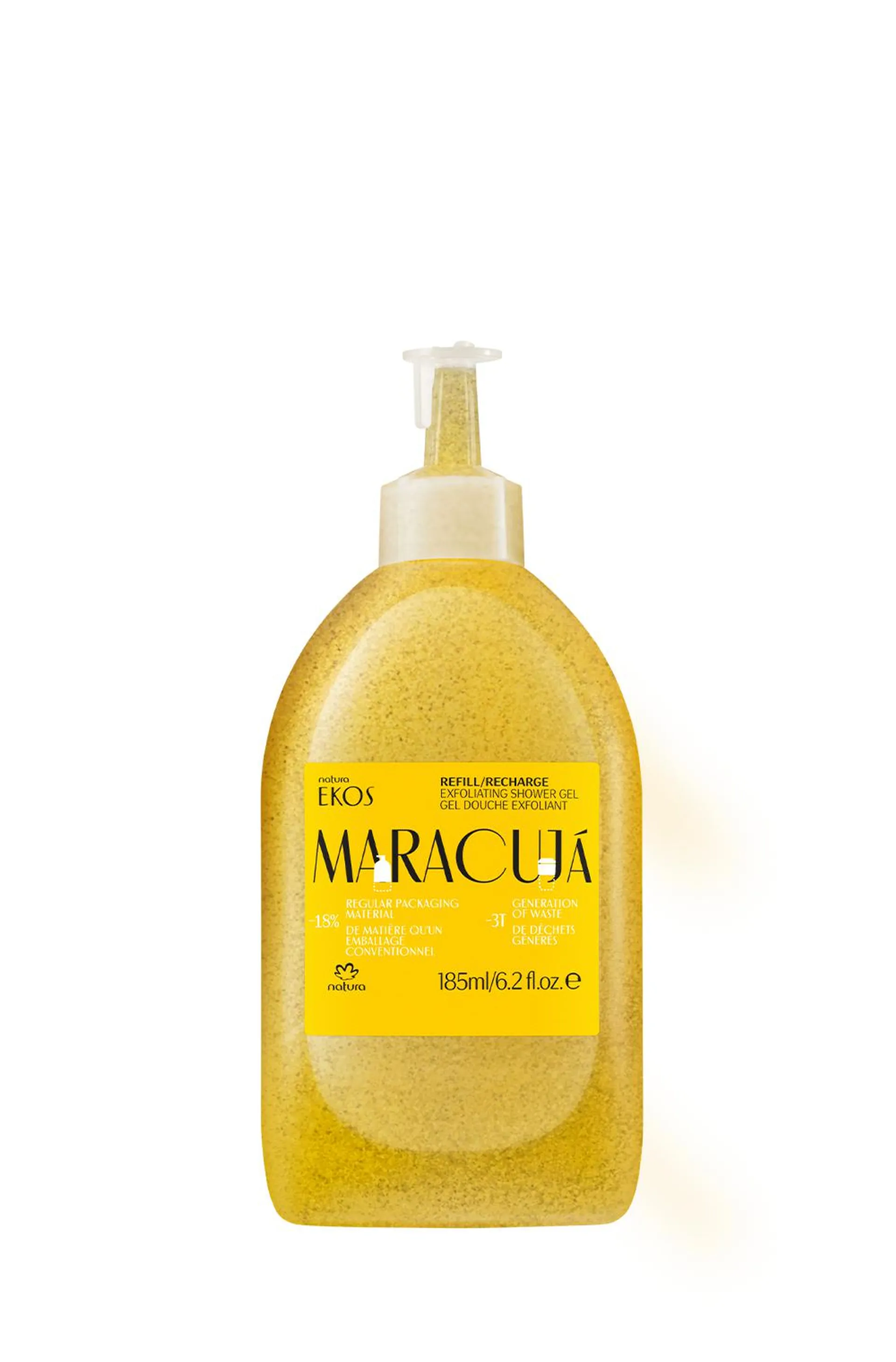 Ekos Maracujá Exfoliating Shower Gel Refill