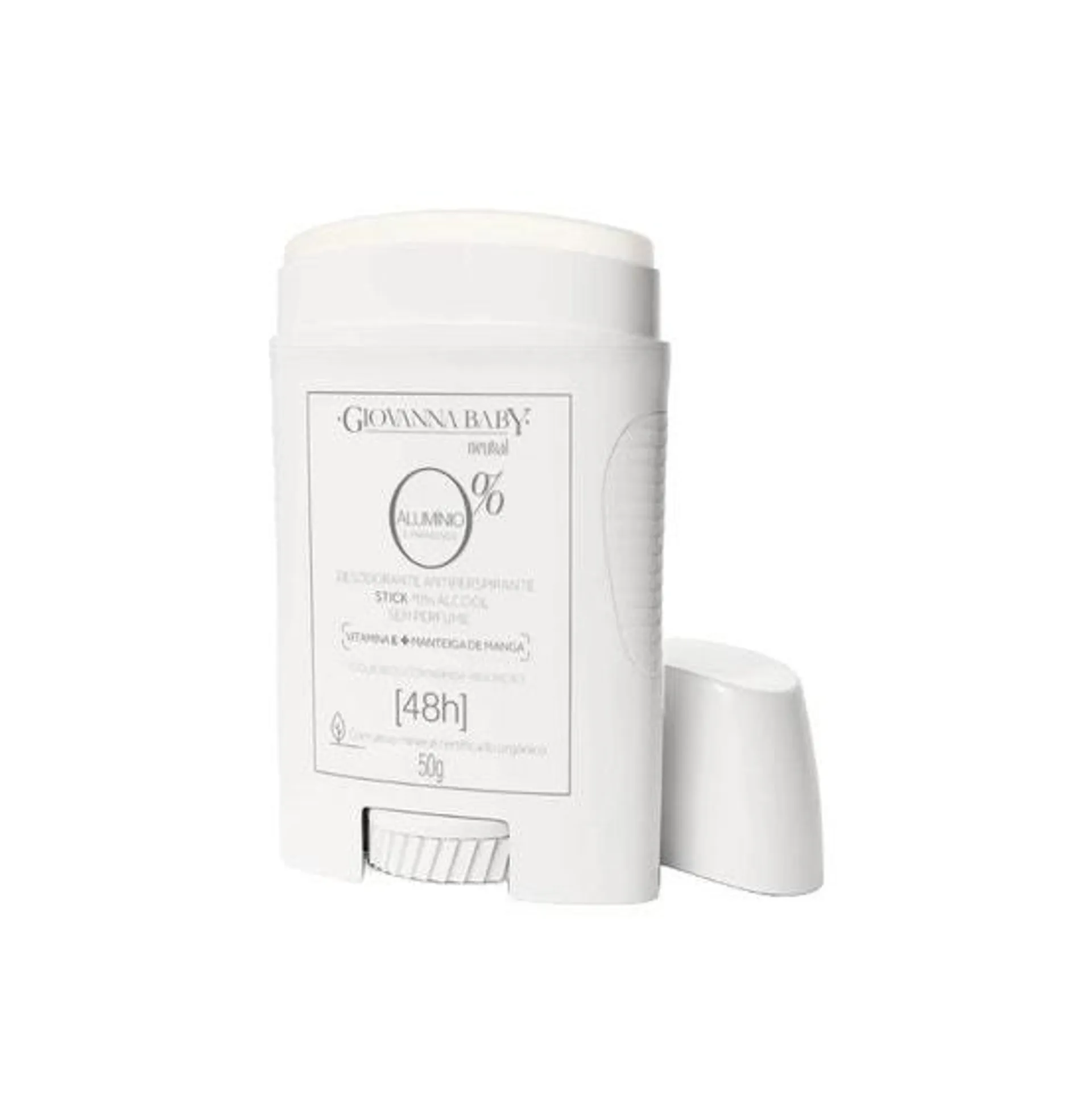 Desodorante Giovanna Baby Stick 0% Aluminio Neutral 50g