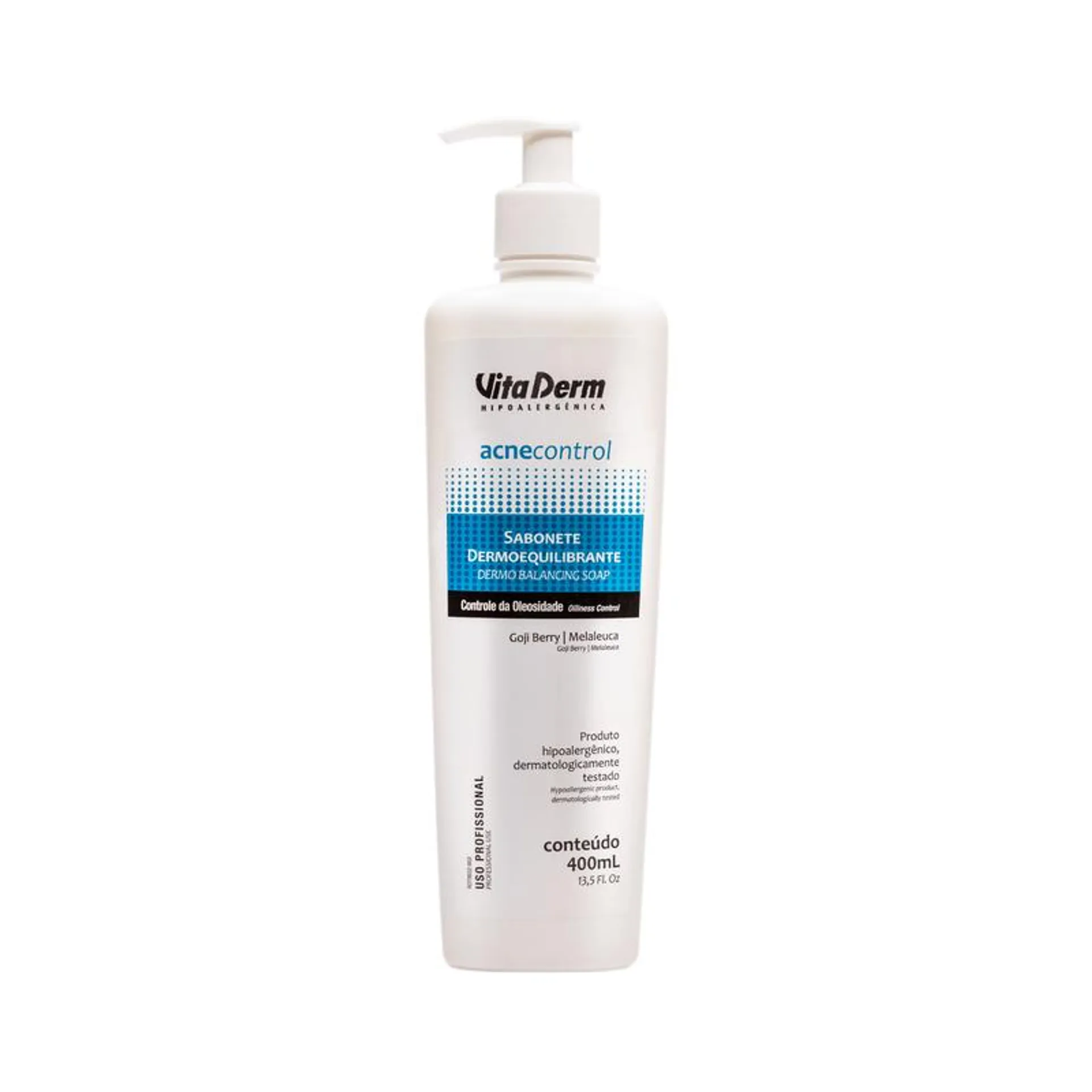 SABONETE DERMOEQUILIBRANTE ACNE CONTROL 400ML