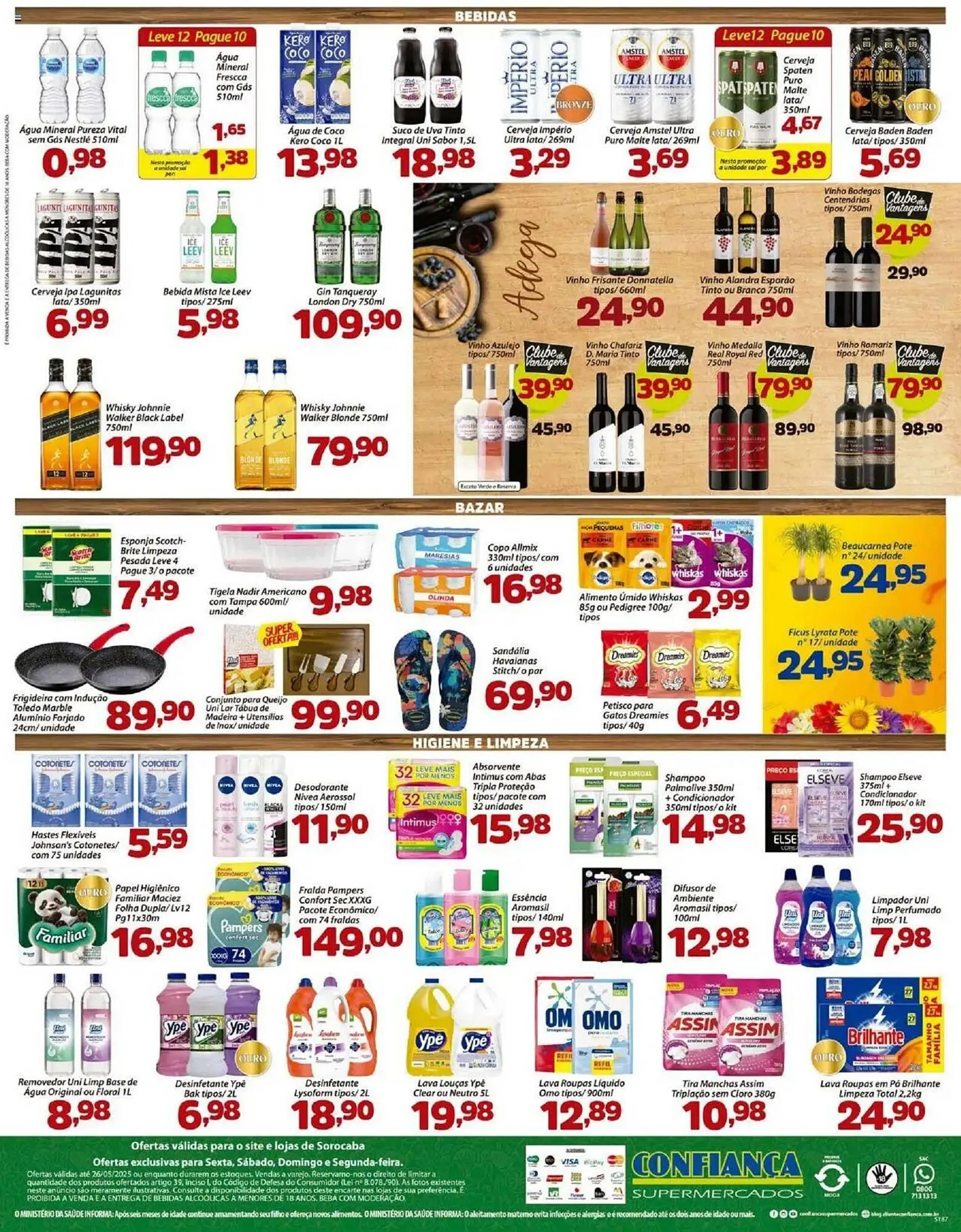 Encarte de Catálogo Confiança Supermercados 23 de maio até 26 de maio 2025 - Pagina 4