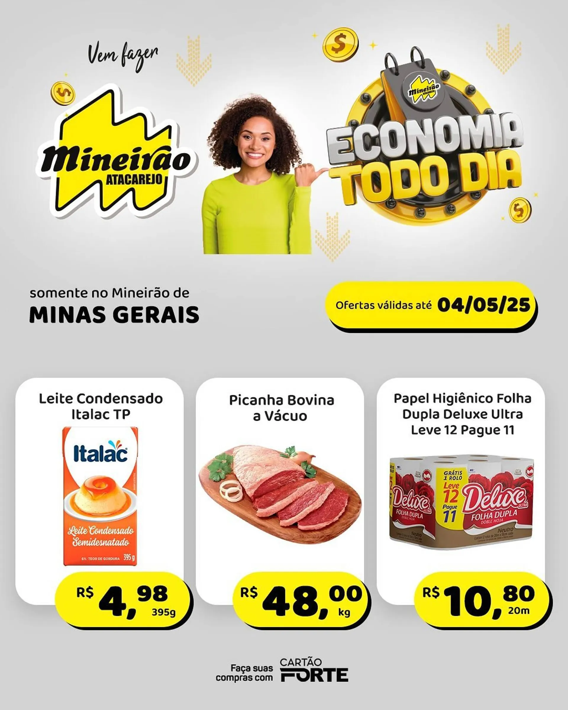 Encarte de Catálogo Mineirão Atacarejo 28 de abril até 6 de maio 2025 - Pagina 2