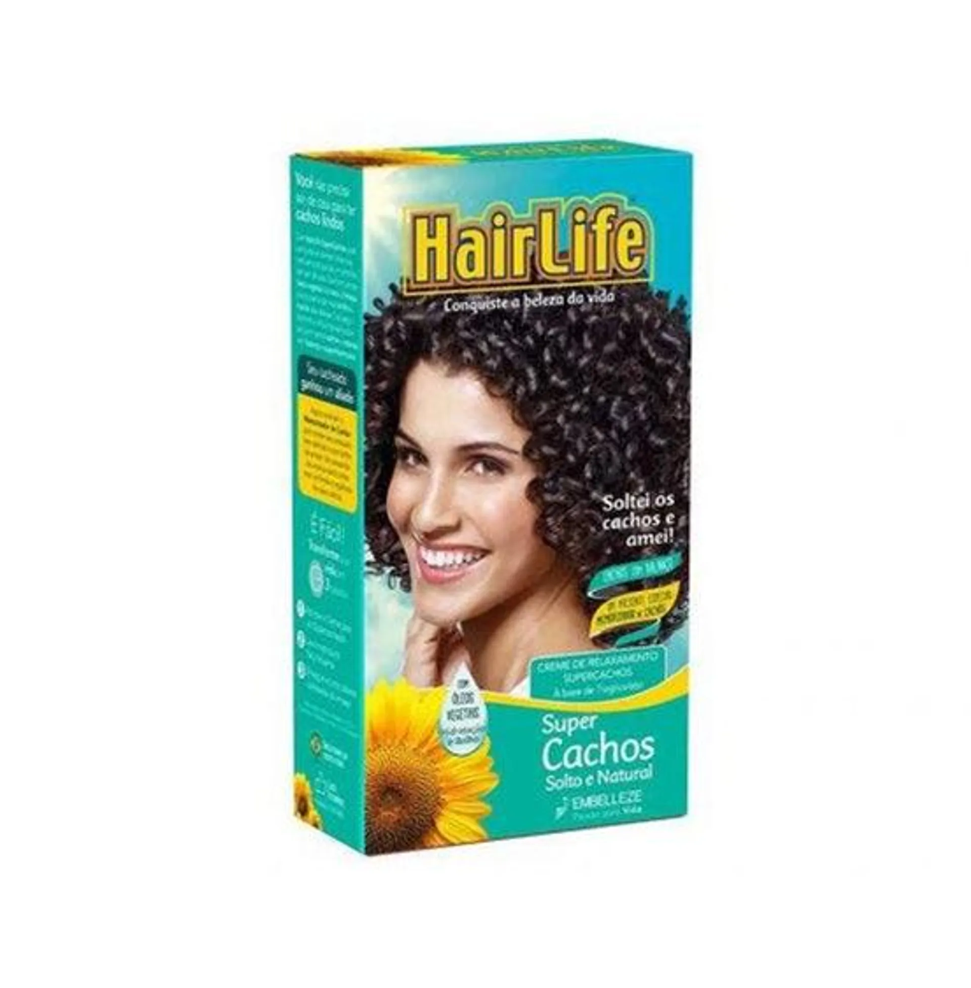 Creme Alisante Hair Life Super Cachos 180G