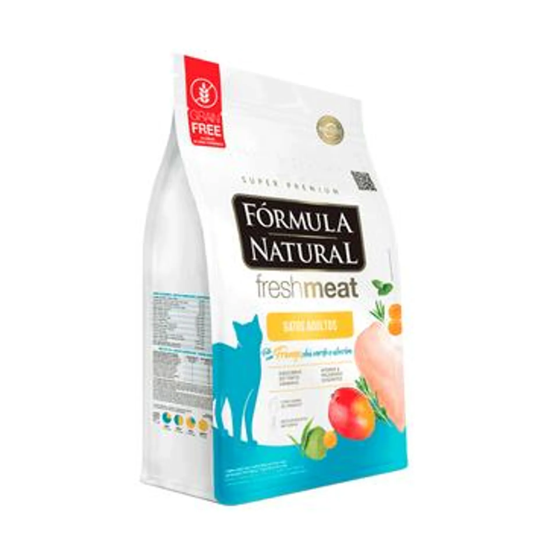 Ração Fórmula Natural Fresh Meat Gatos Adultos Frango 1 kg